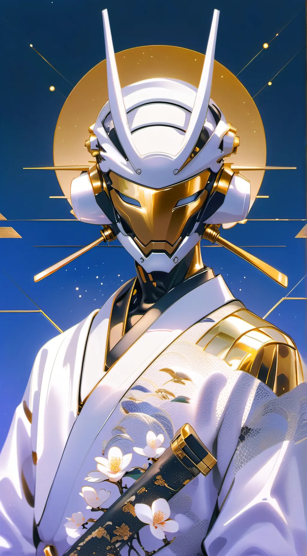 ai character: werved background