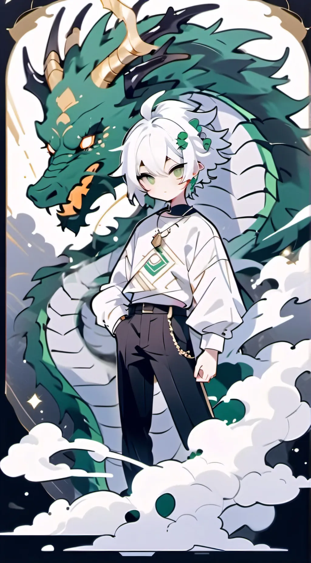 ai character: Demon slayer background