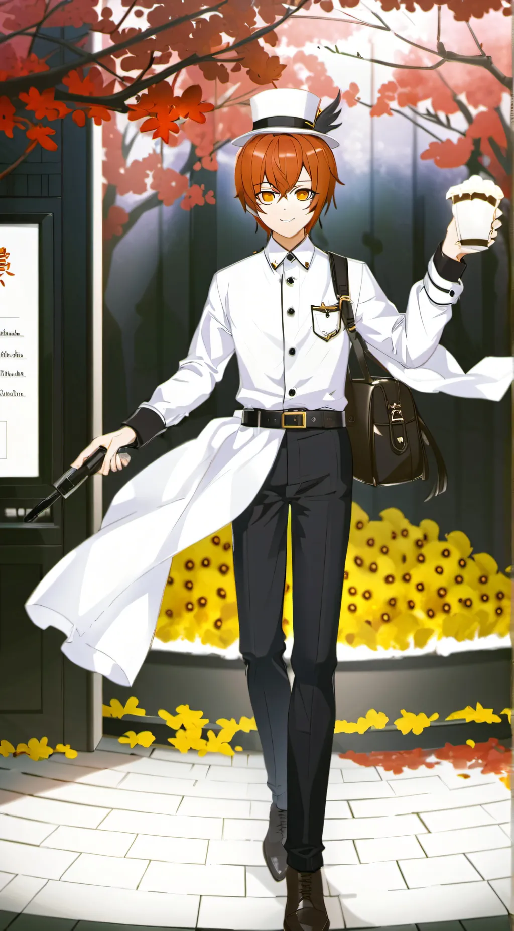 ai character: aaron background