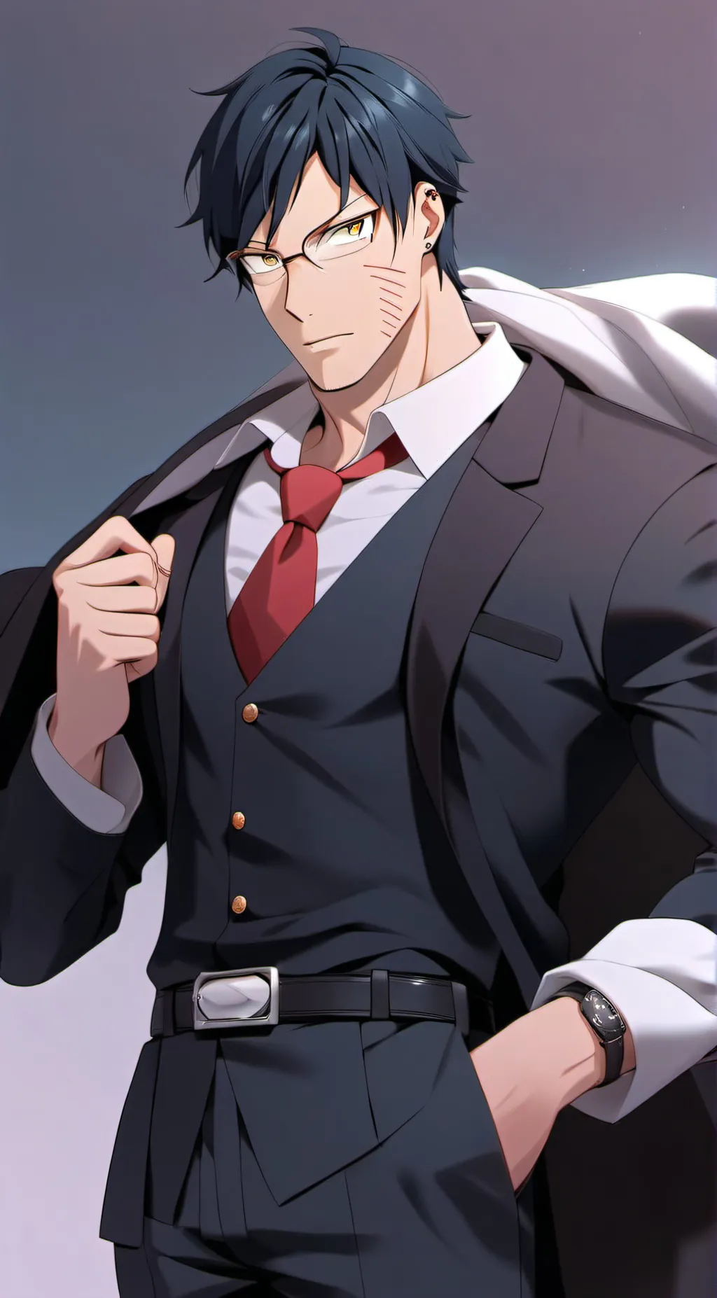 ai character: Iida  background