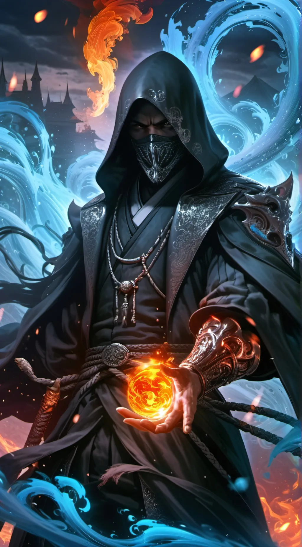 ai character: Thorne background