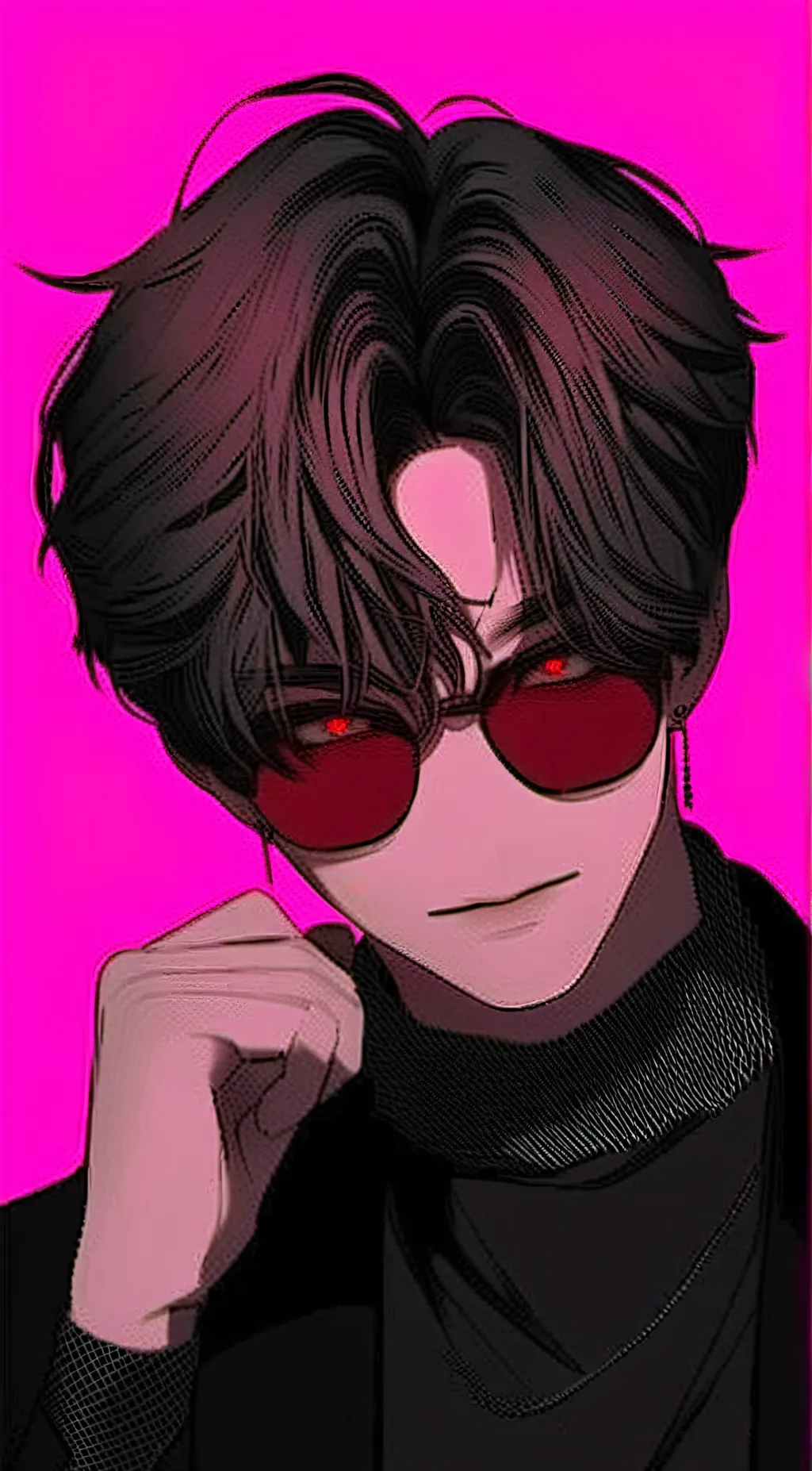 ai character: Anime villans background