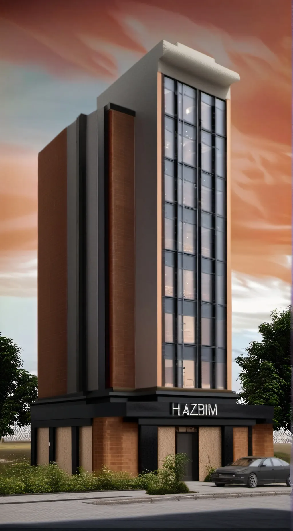 ai character: hazbin  background