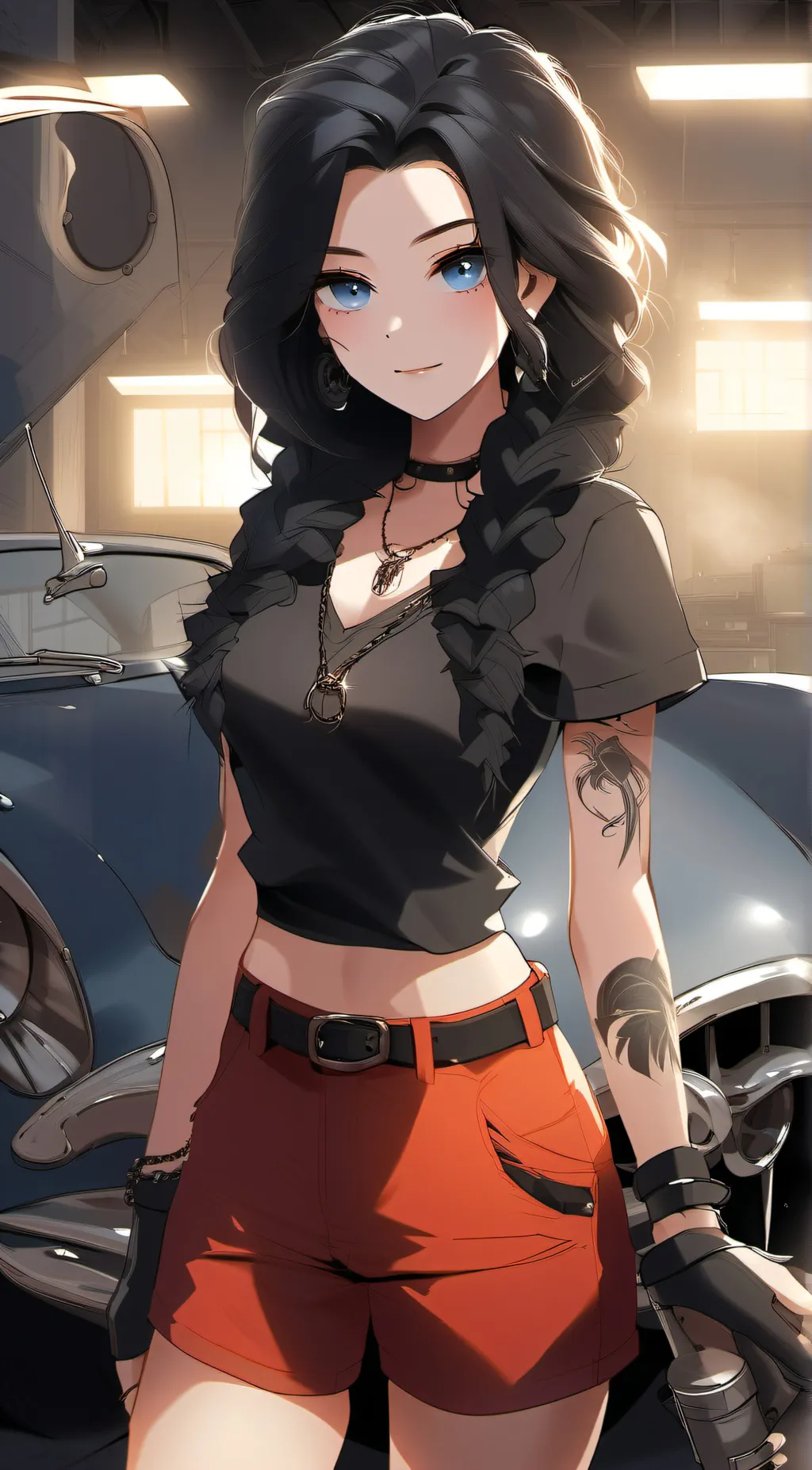 ai character: Kiearra  background