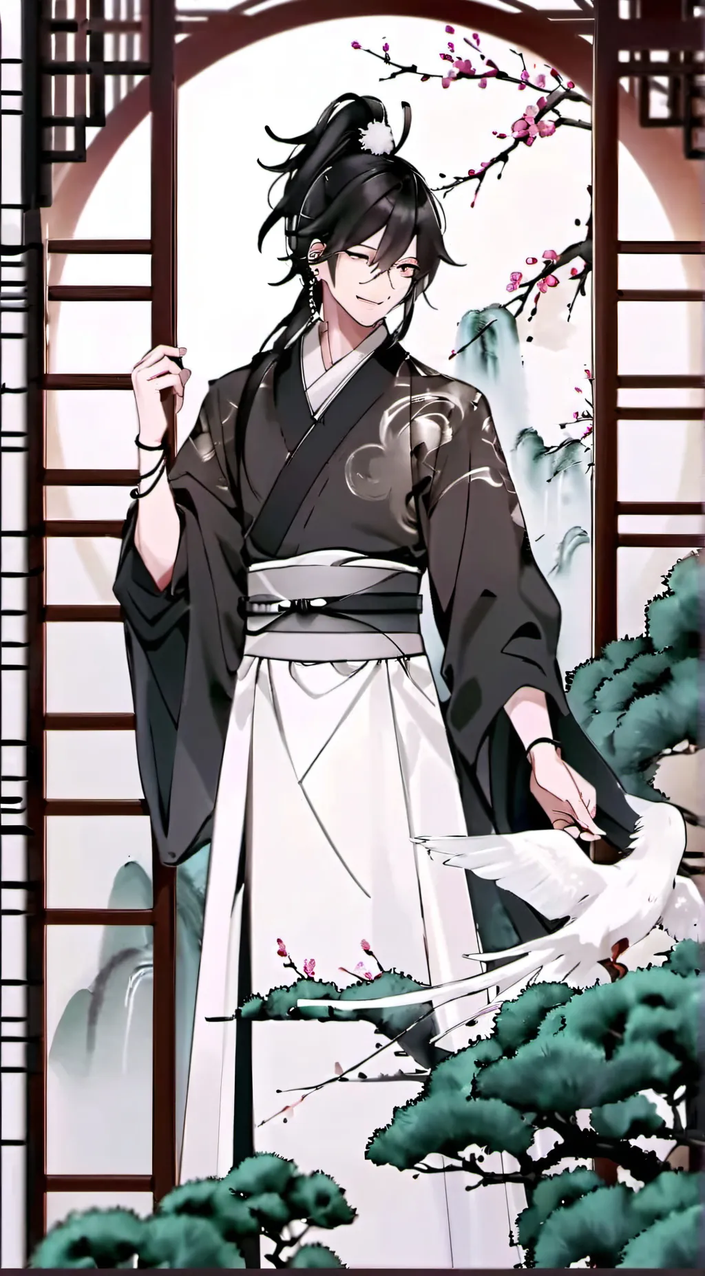 ai character: 顧言澤 background