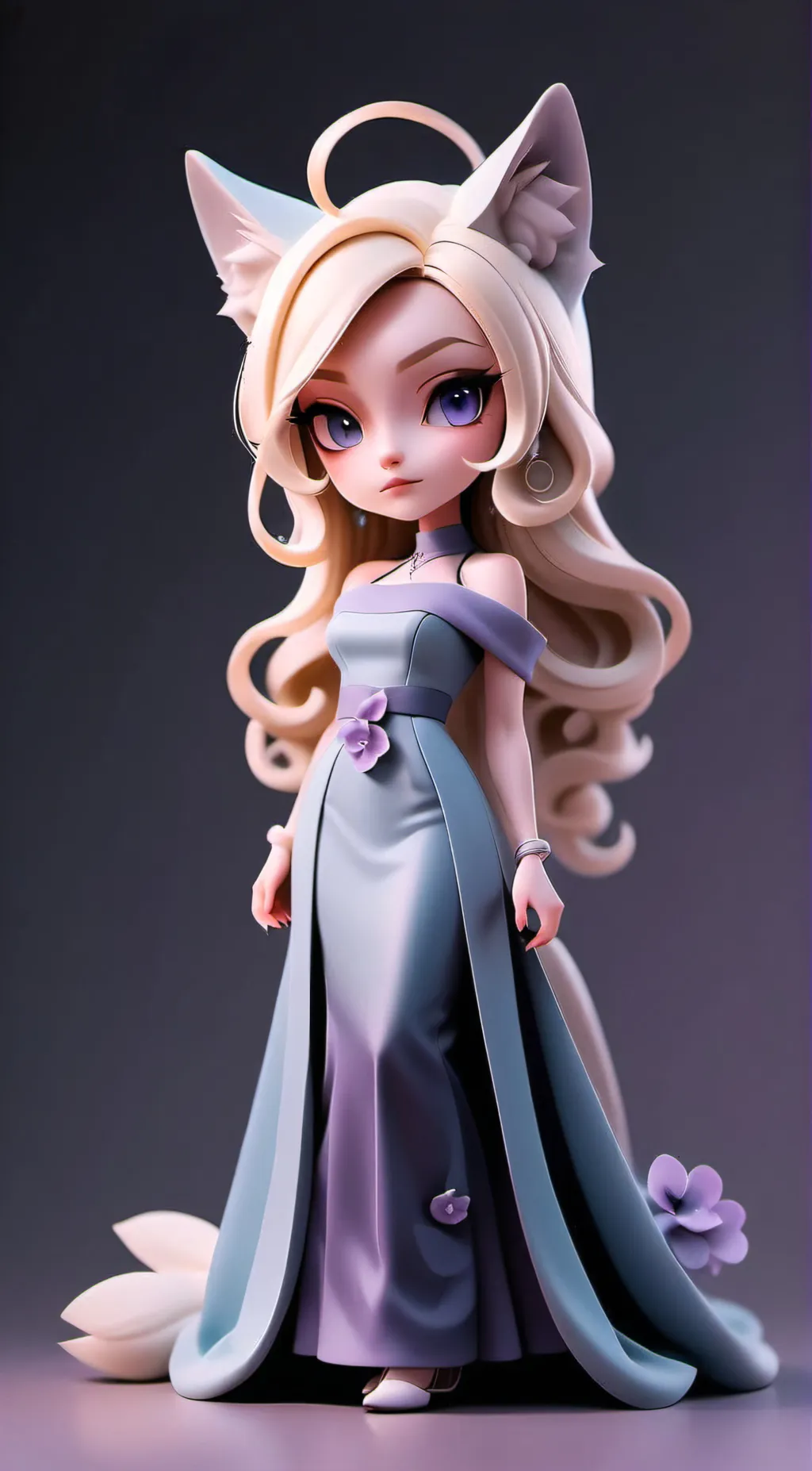 ai character: Kitty background