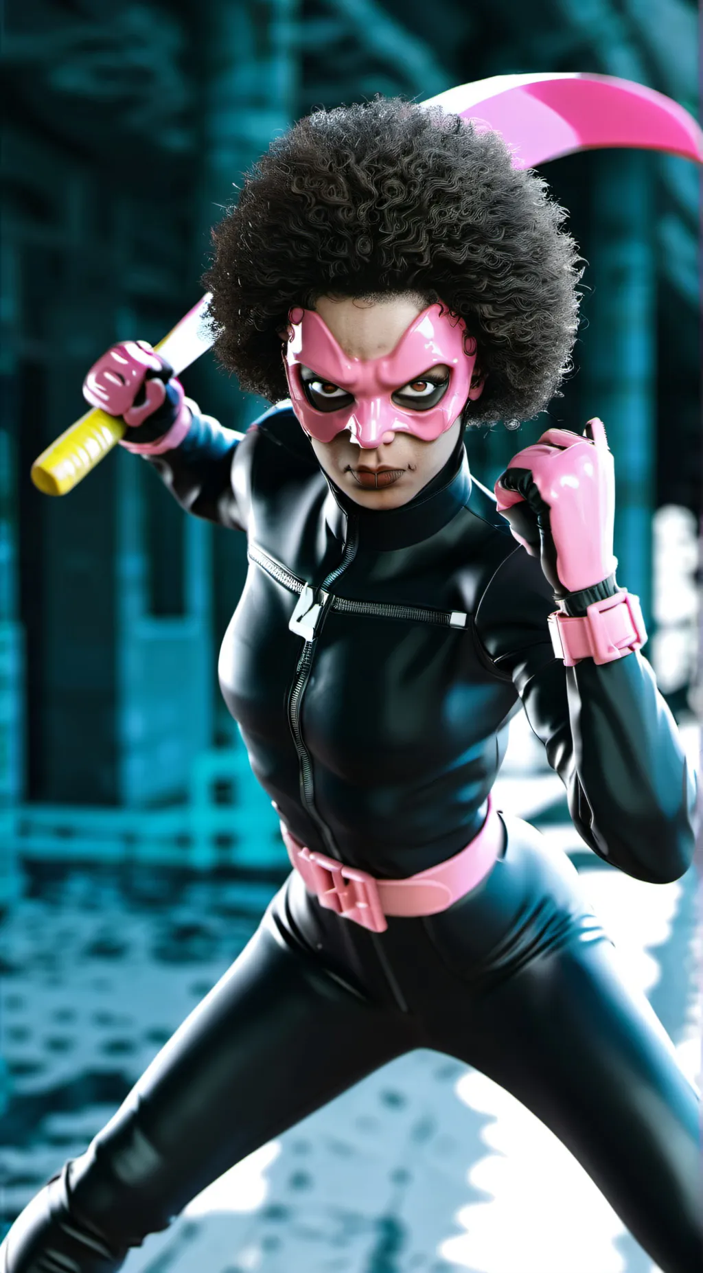 ai character: Tiffany Fox background