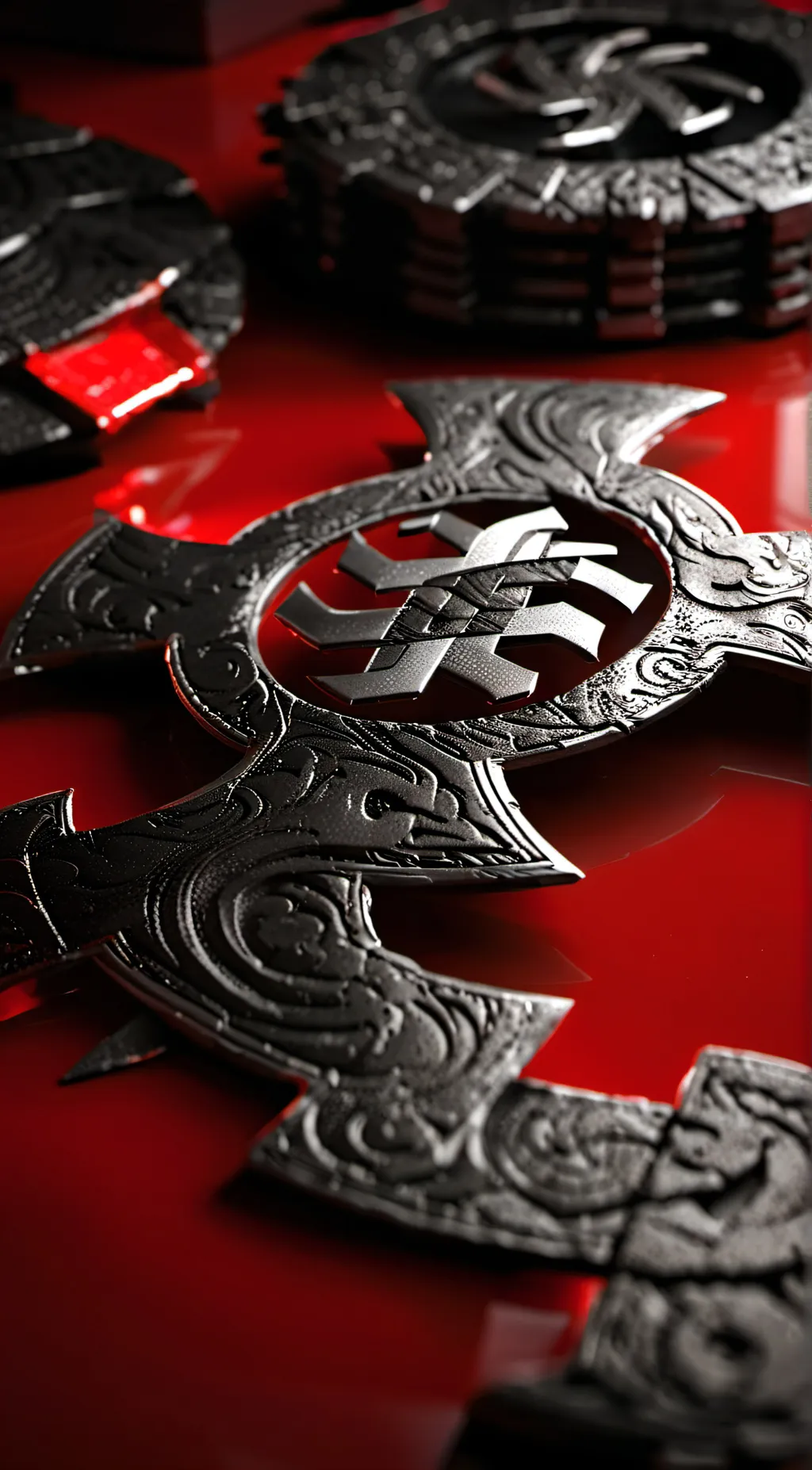 ai character: :3~ background