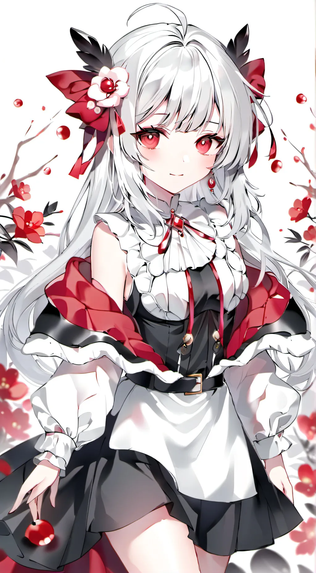 ai character: emilia  background