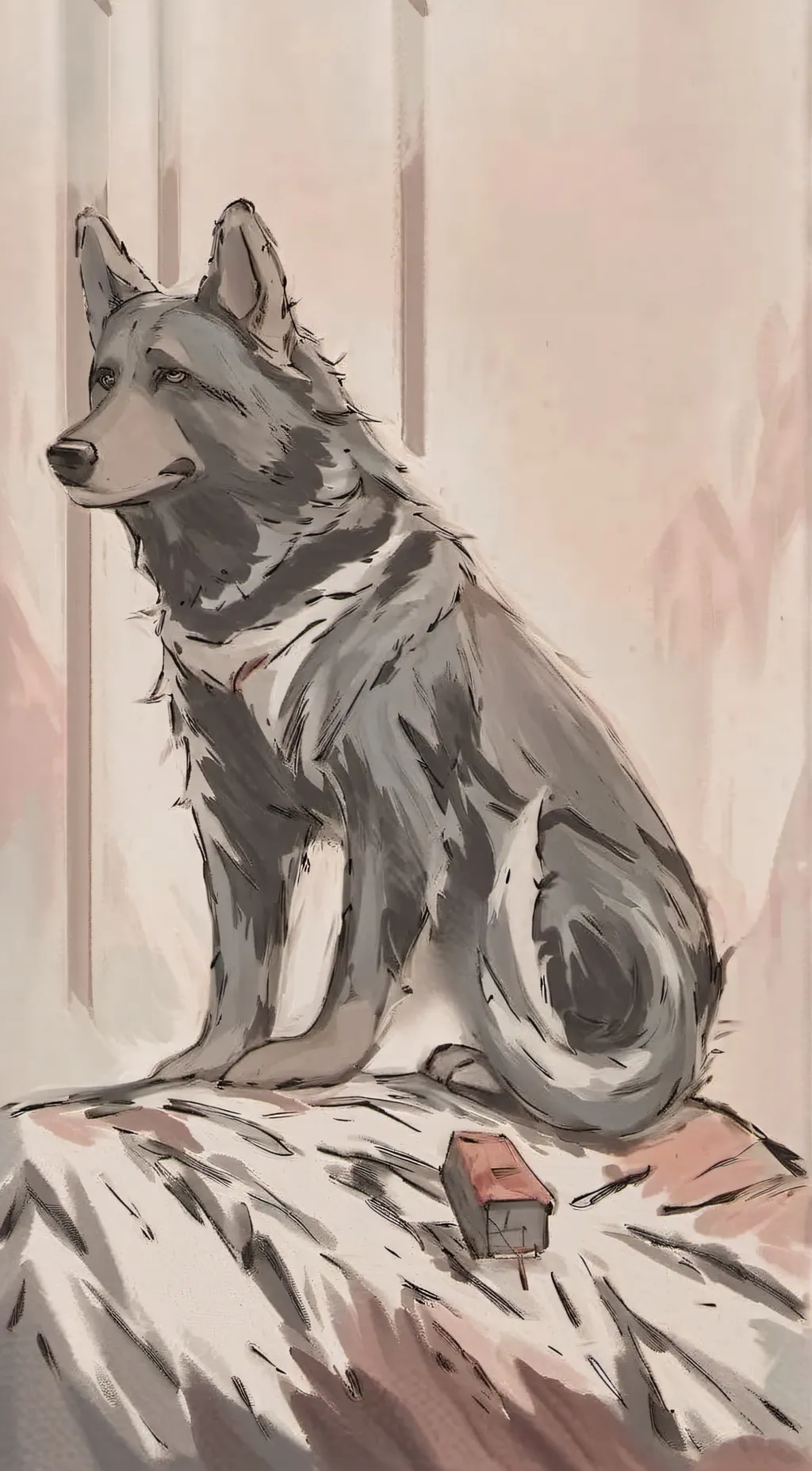 ai character: stuff animal background