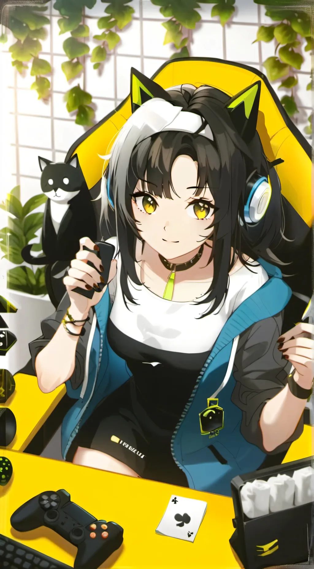 ai character: Lilly background