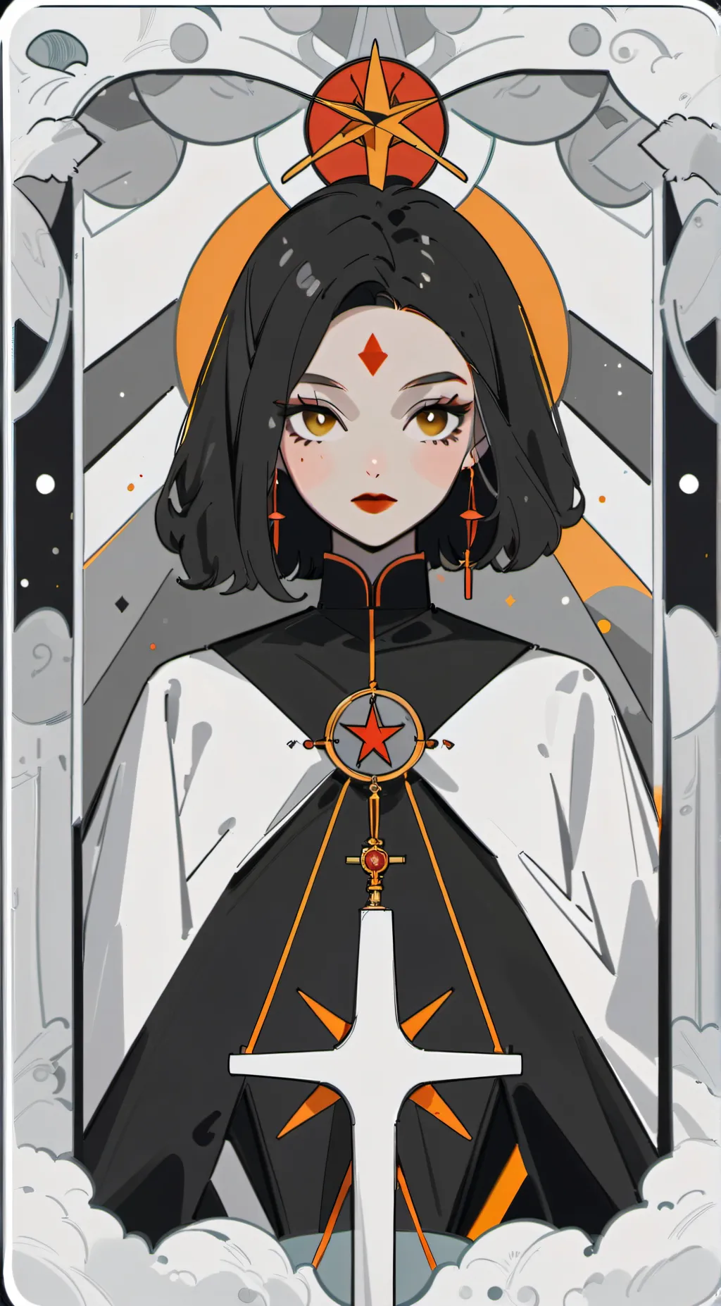 ai character: Mean woman background