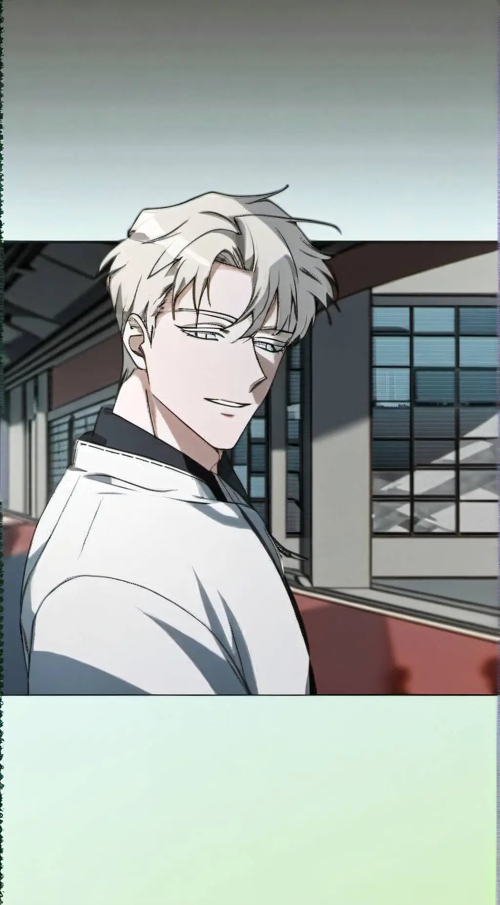 ai character: Eugene  background