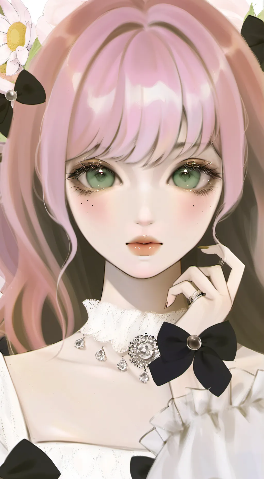 ai character: ella background