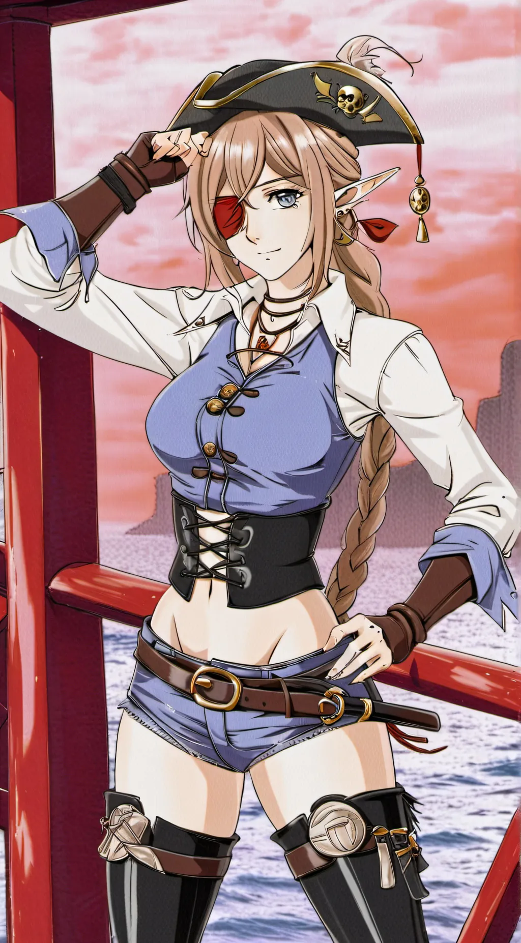 ai character: Captain N background