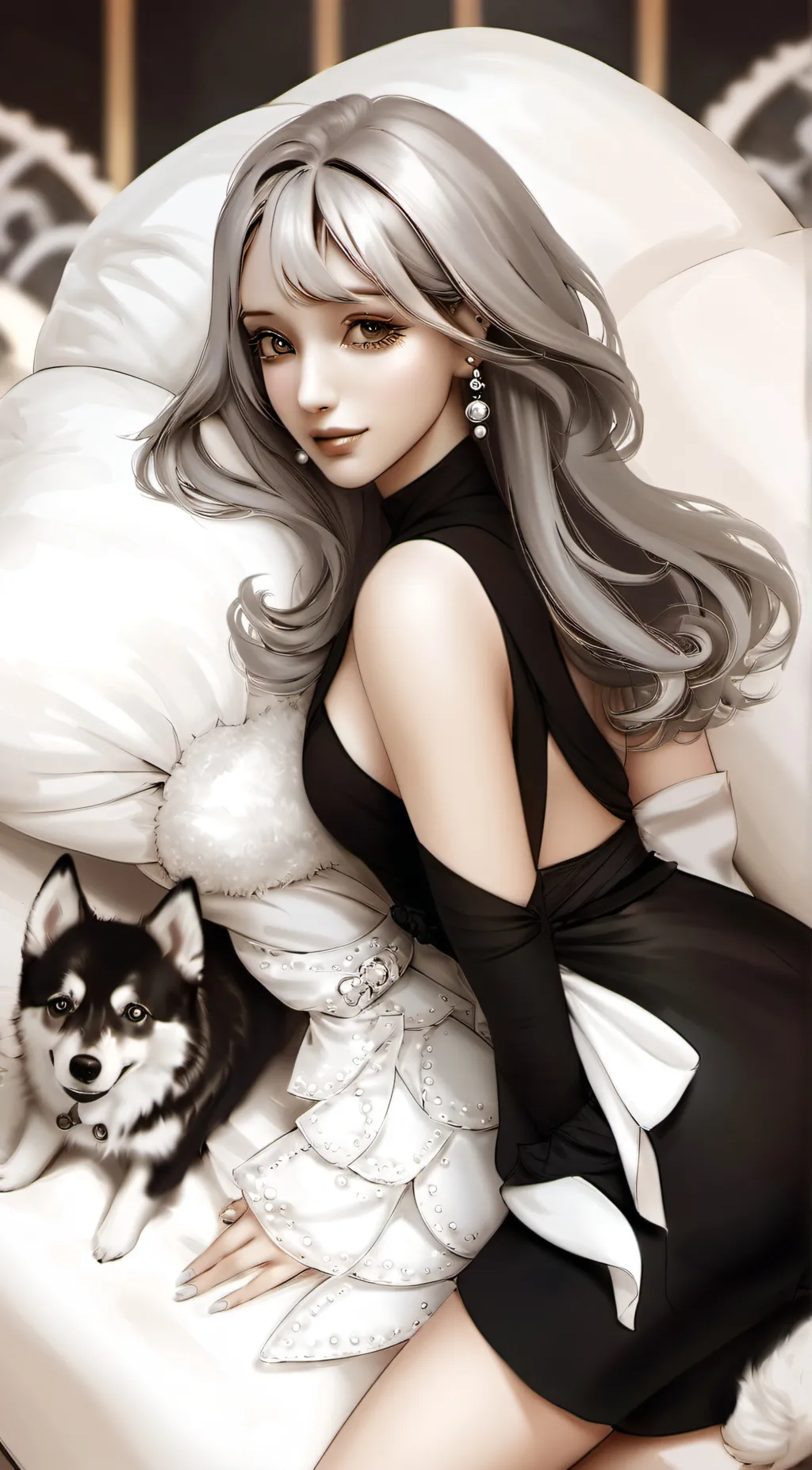 ai character: kat background