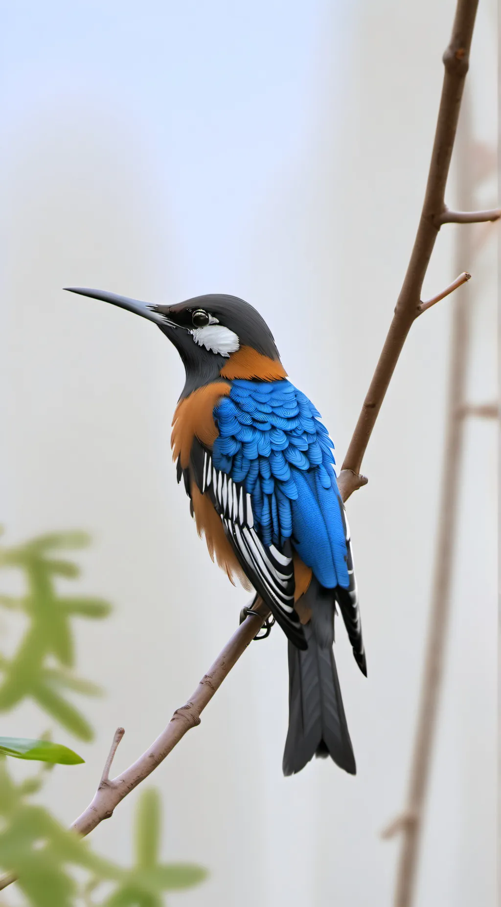 ai character: pintinho do robô  background