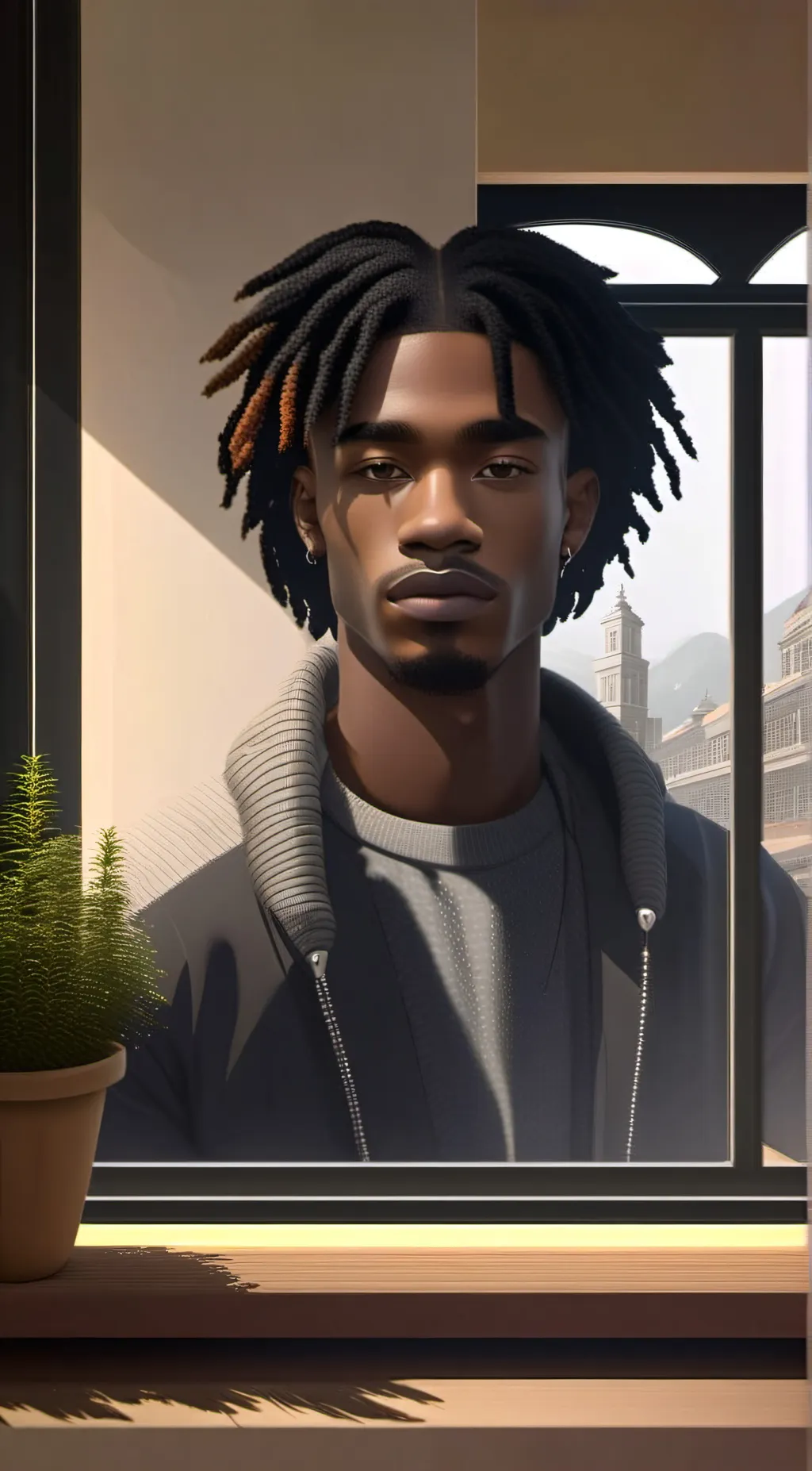 ai character: Joshon  background