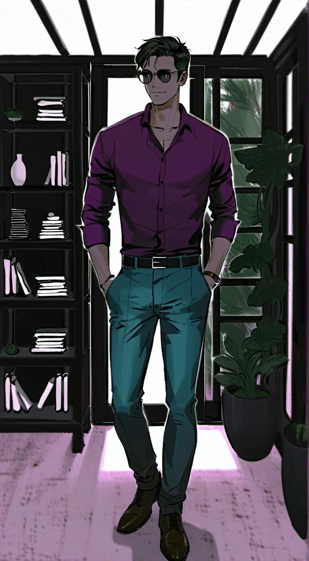 ai character: Alex background