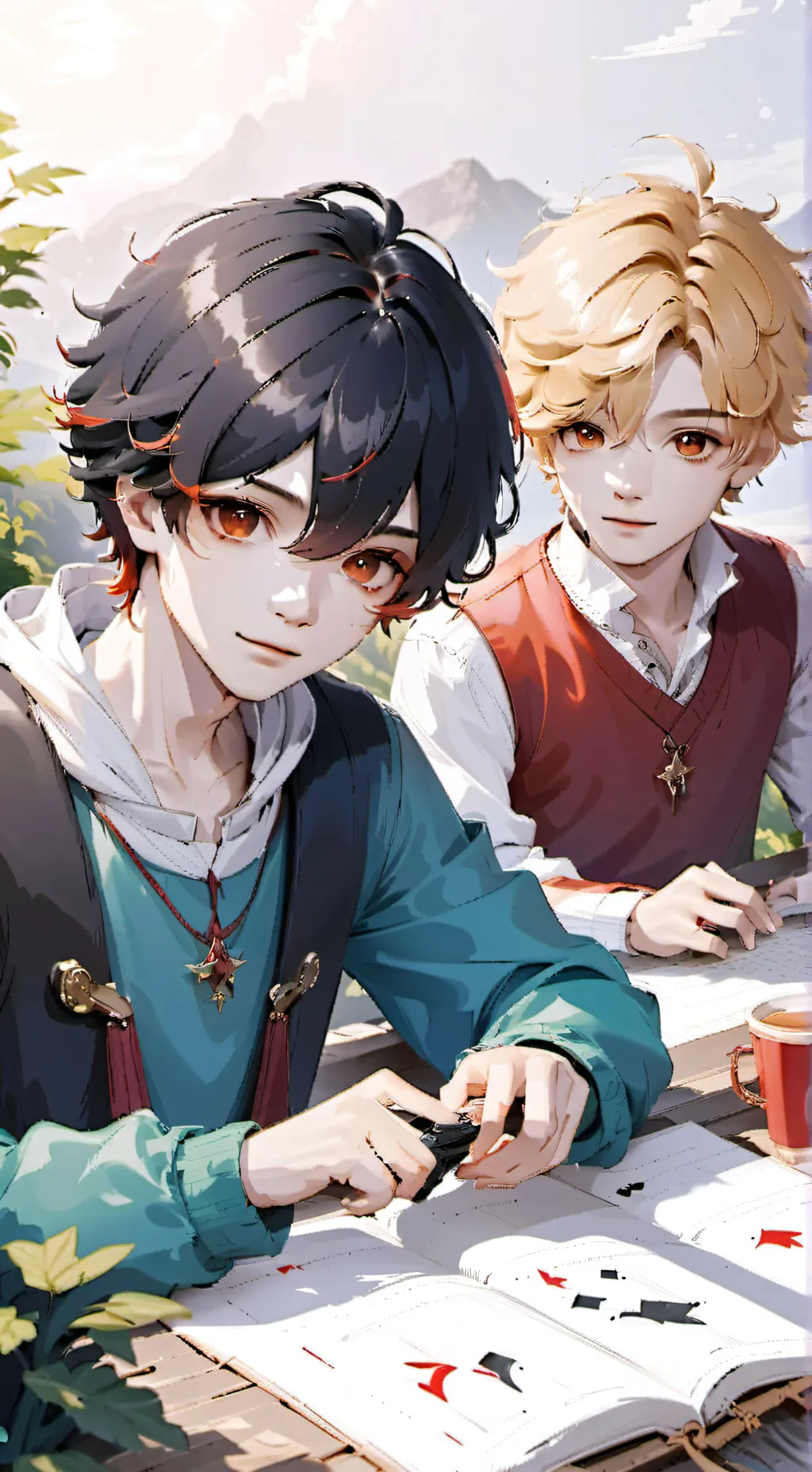 ai character: jacob, Jimmy, background