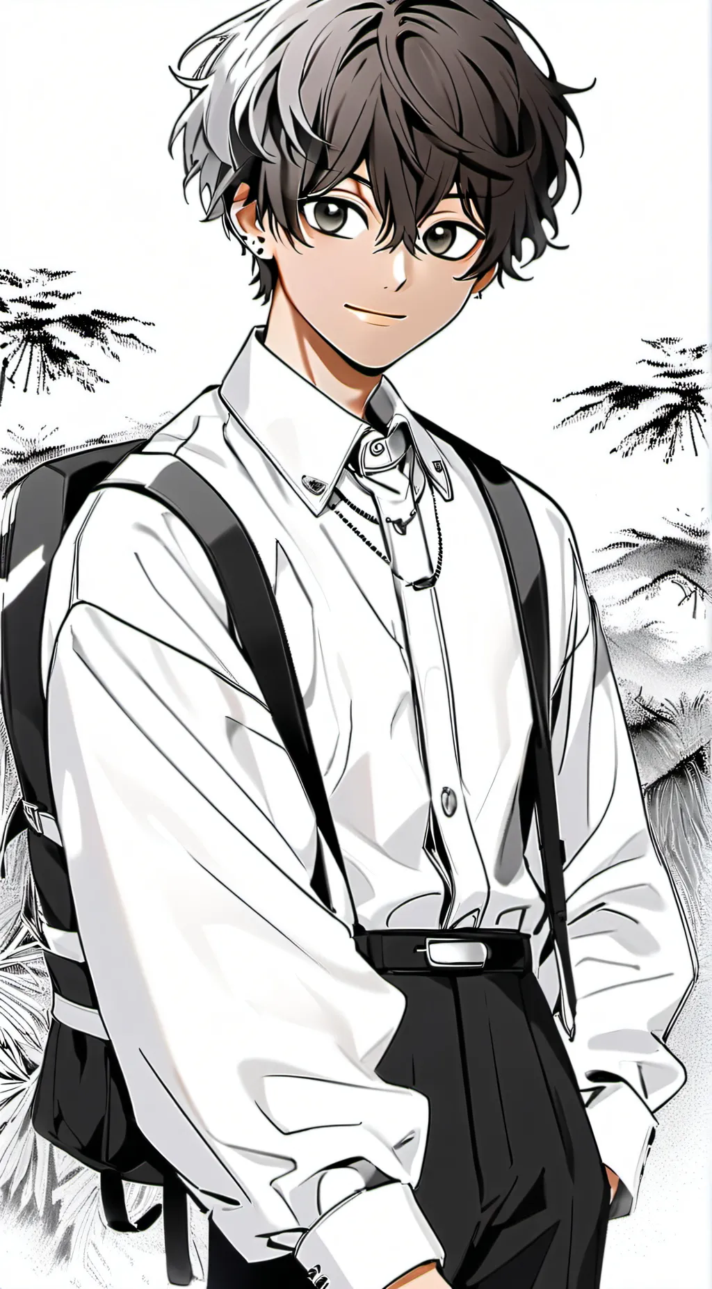 ai character: Your 8 brothers  background