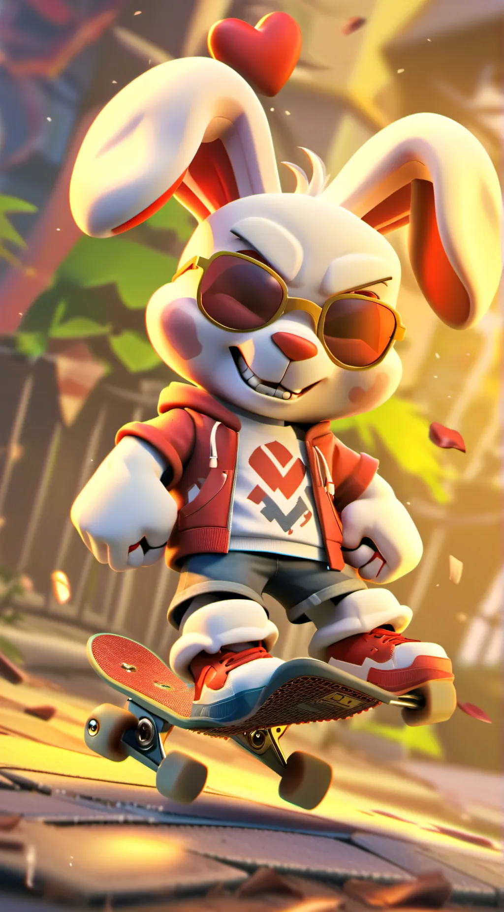 ai character: Ellie background