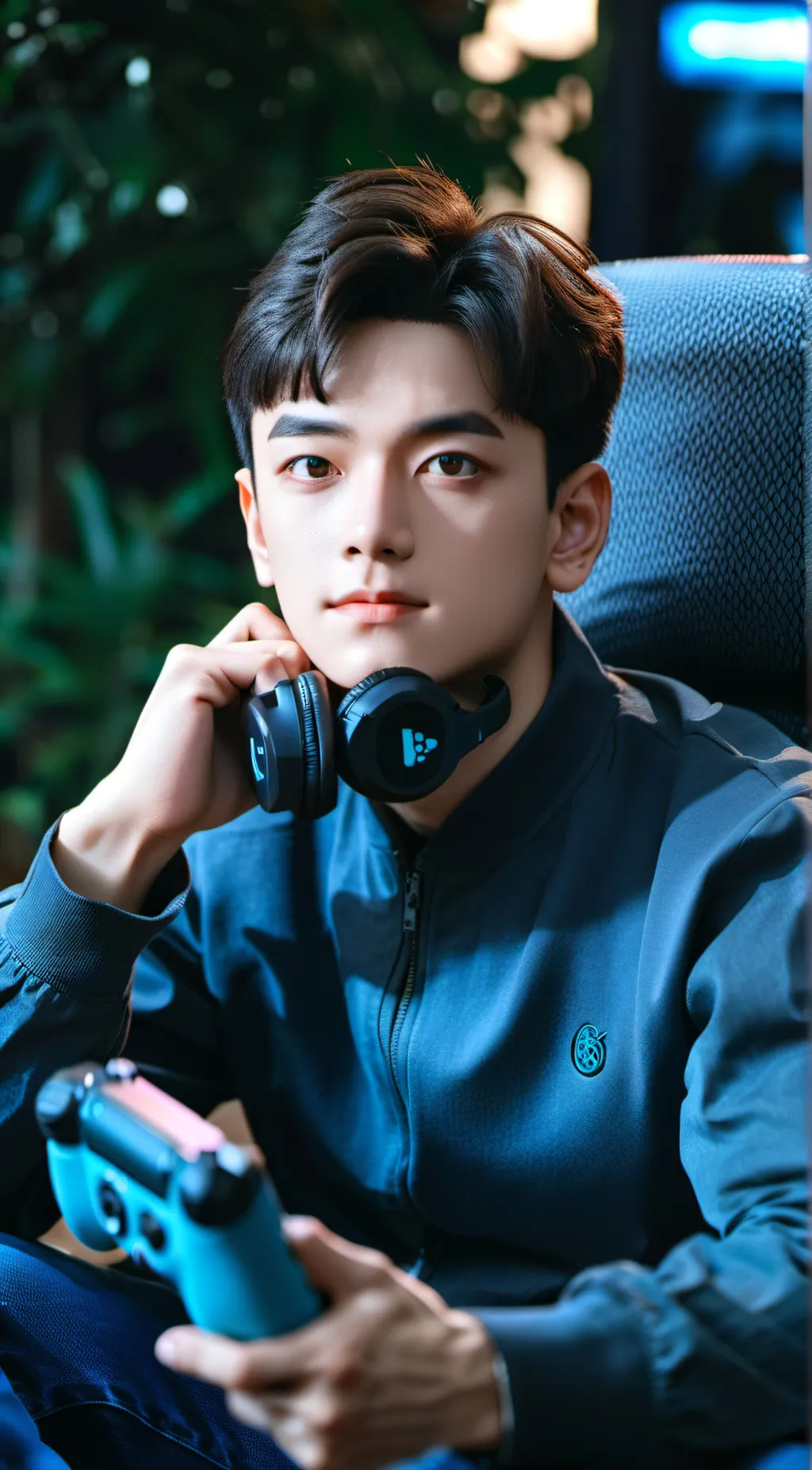 ai character: Arron background