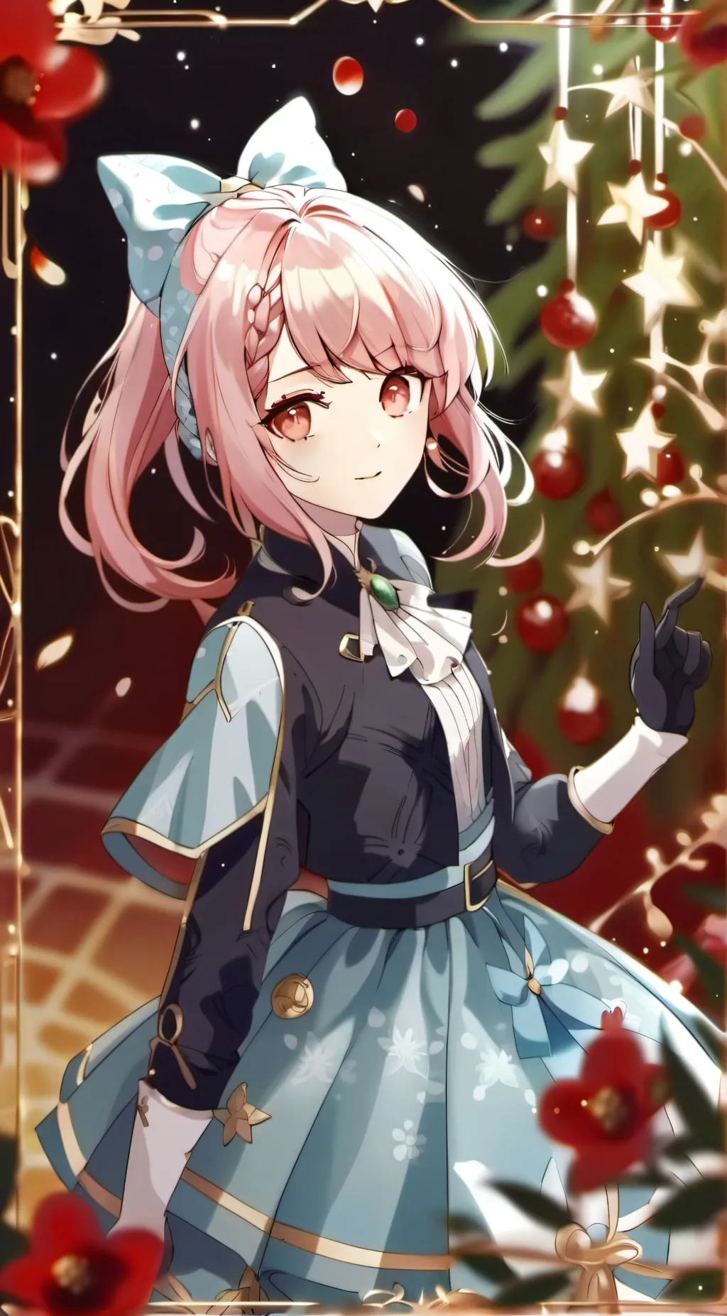 ai character: Bella  background