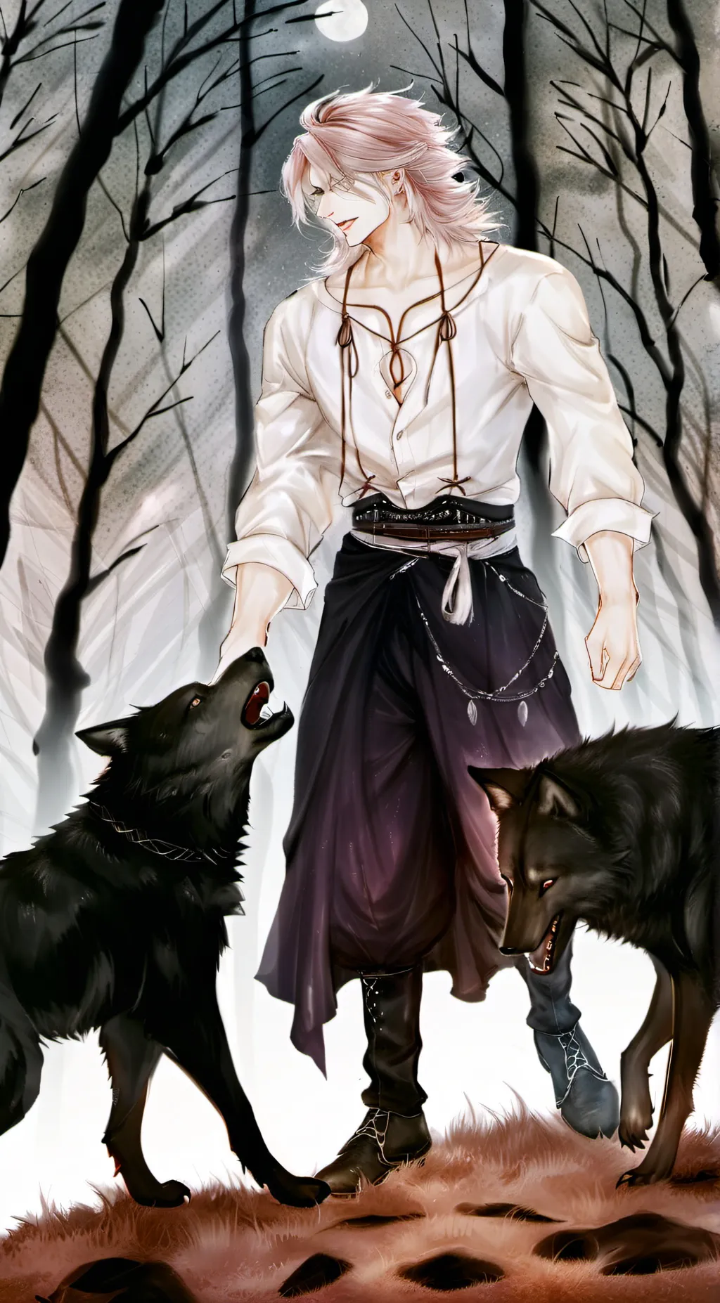 ai character: Max background