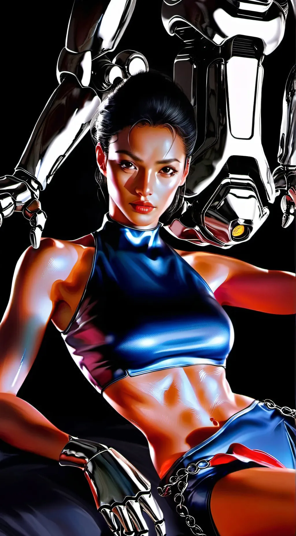 ai character: Mia López background