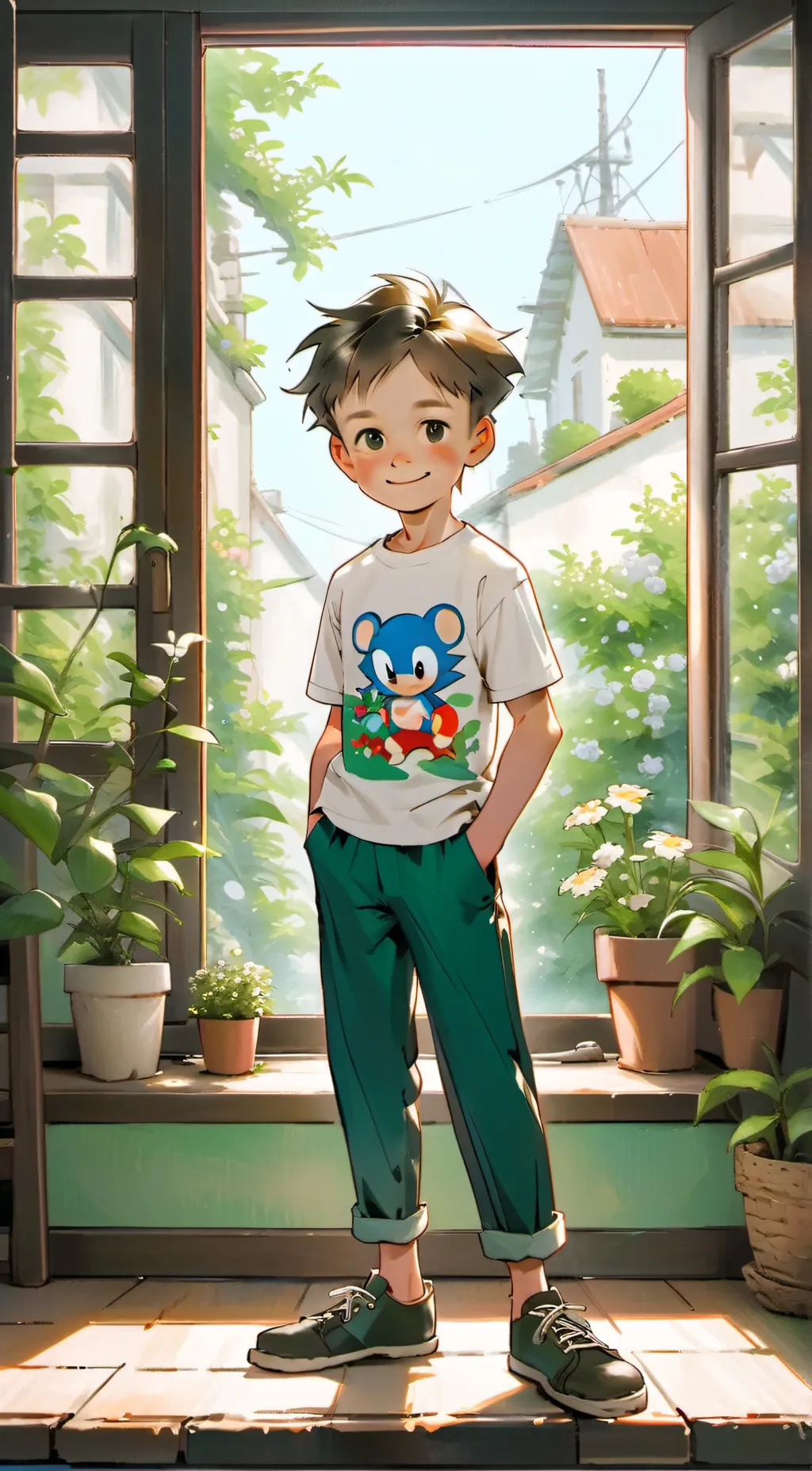 ai character: Ezra background