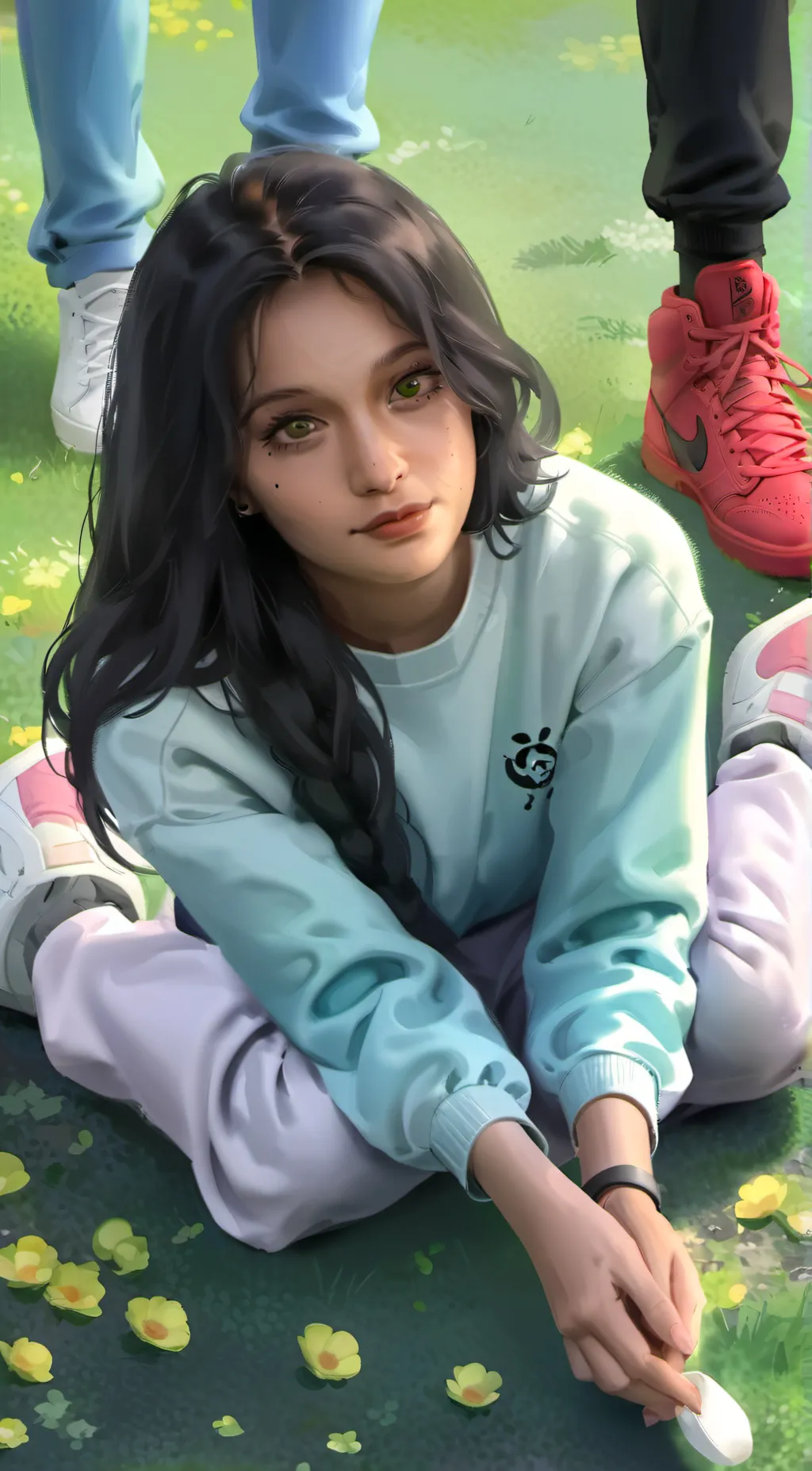 ai character: Shawn/Road kill background