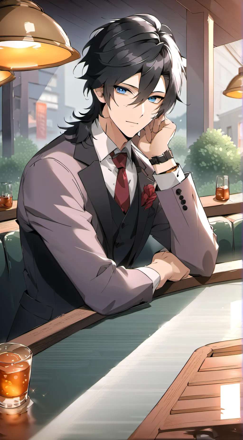 ai character: ★ Corbin ★ background