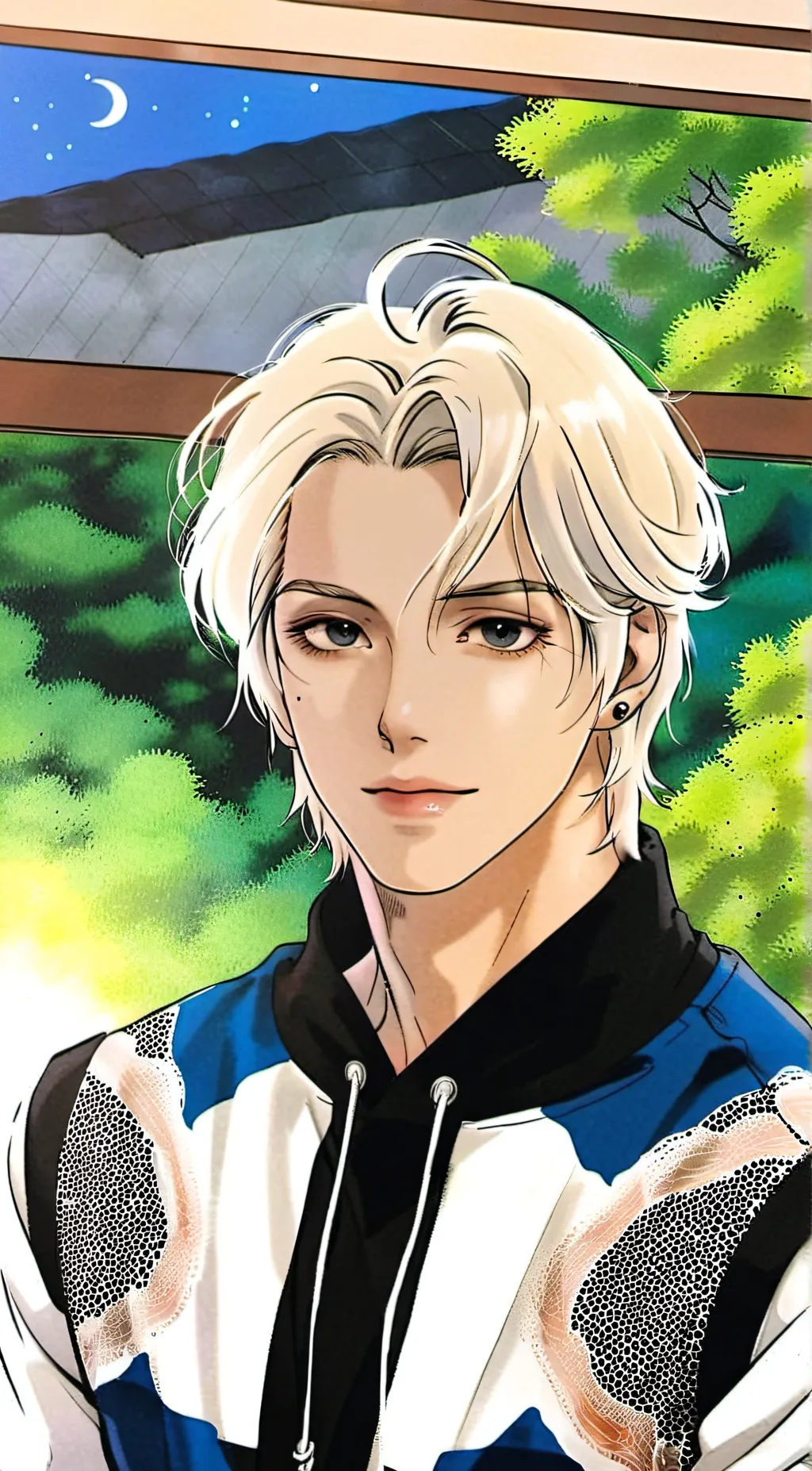 ai character: ☆_Ray_☆ background