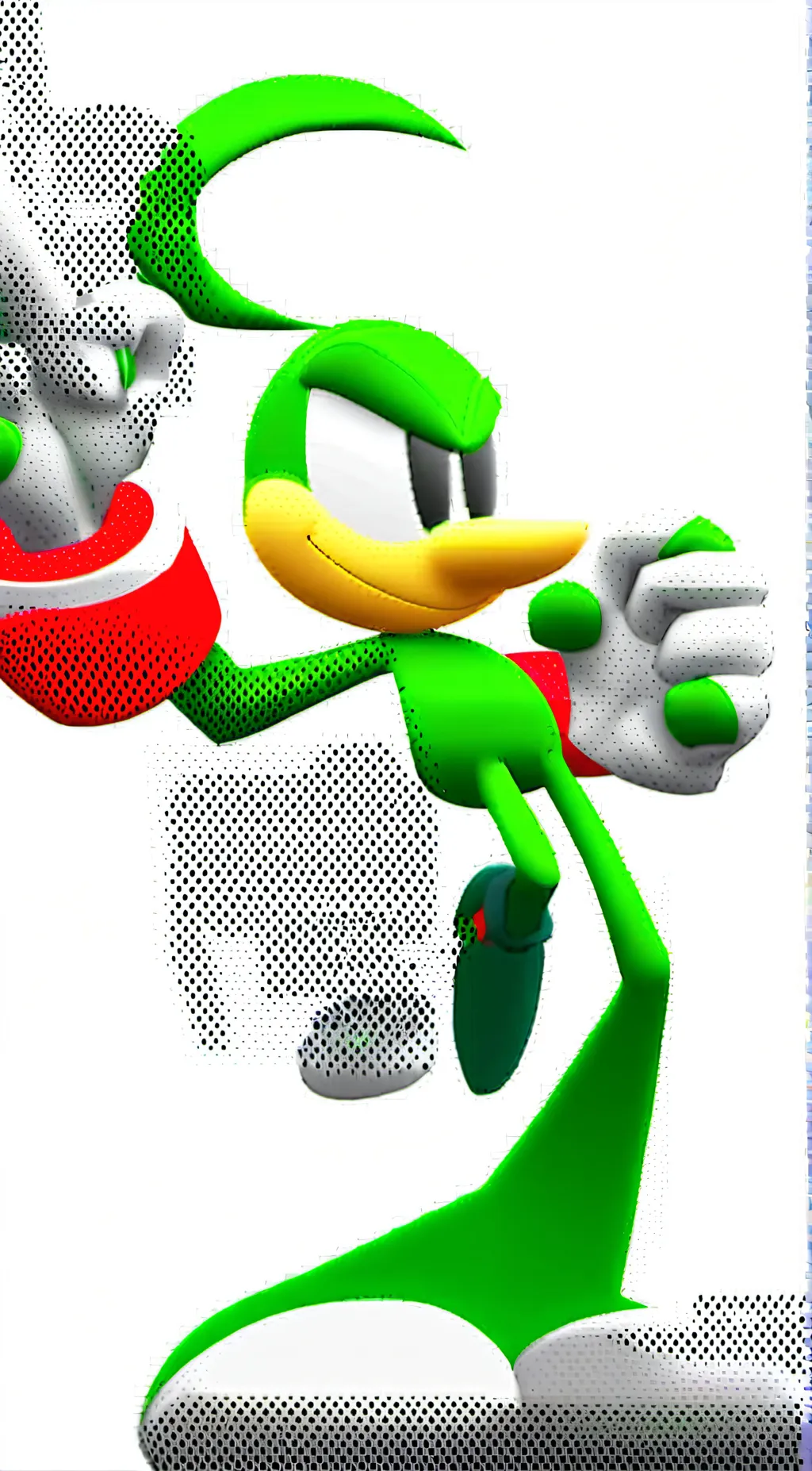 ai character: Bean the dynamite  background