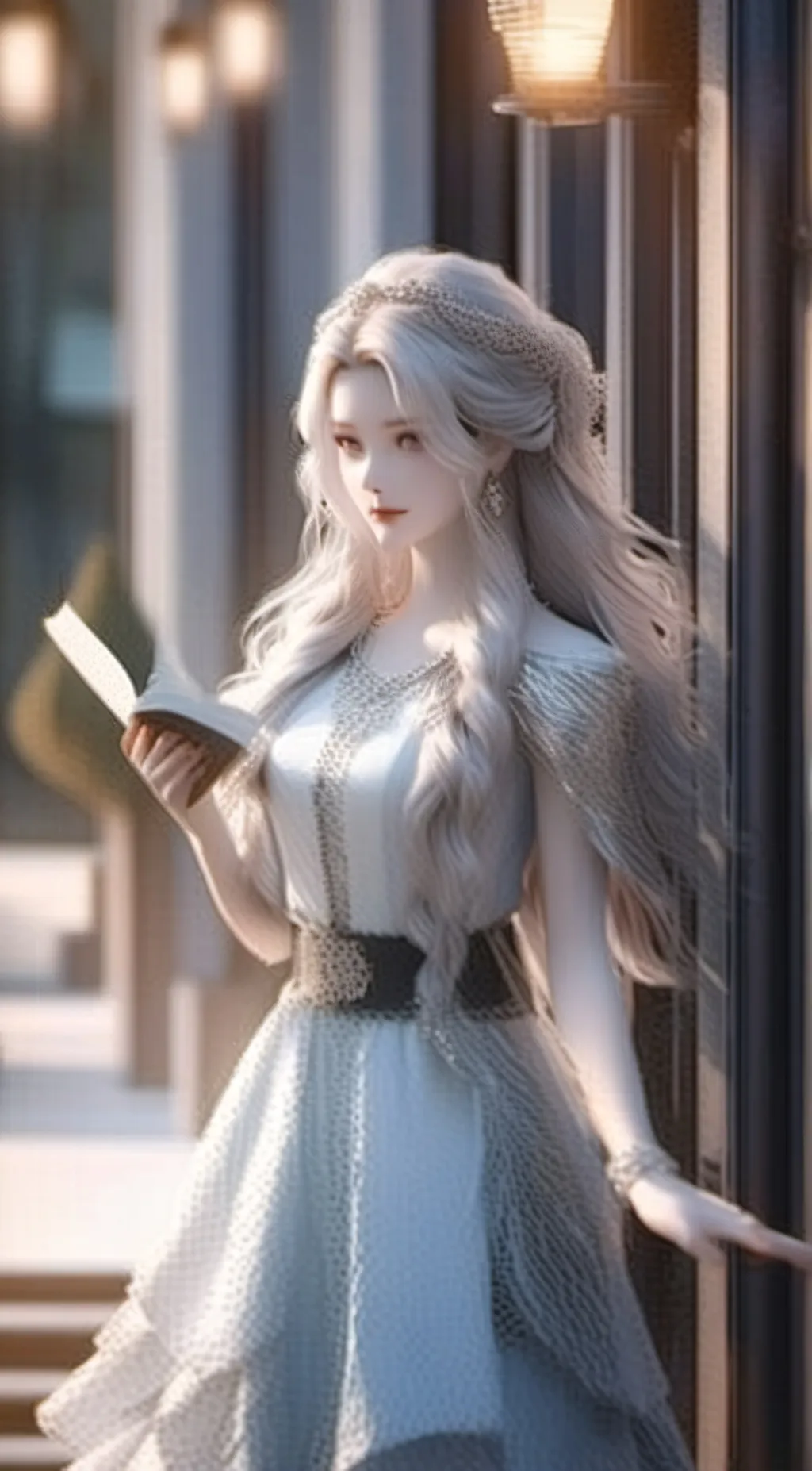 ai character: maira fat background