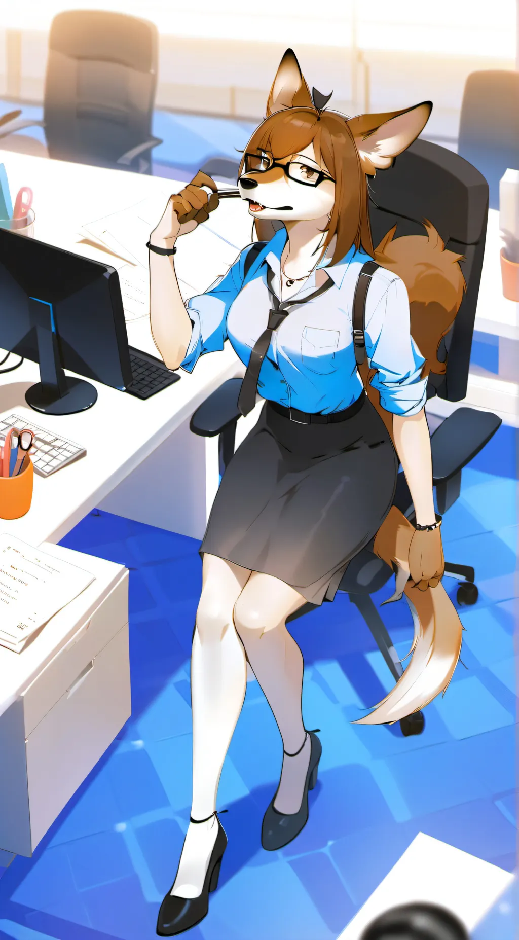 ai character: Elyssa  background