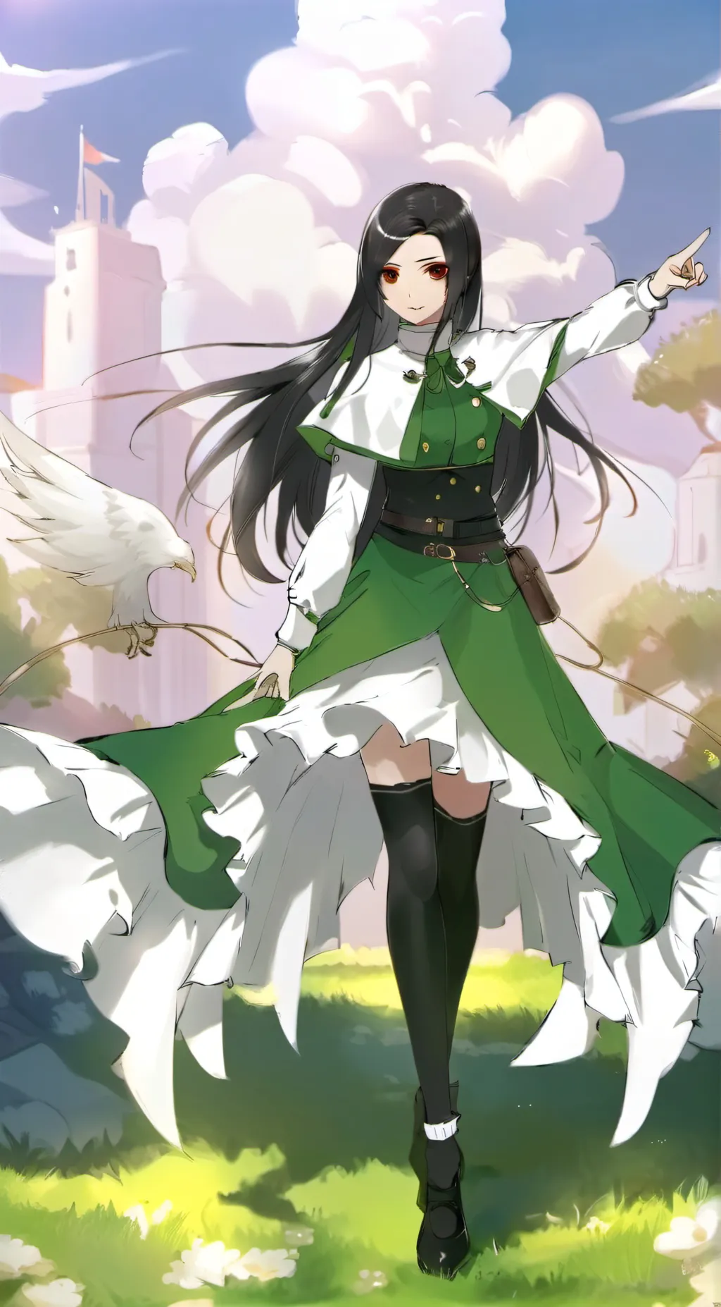 ai character: Levi Ackerman  background