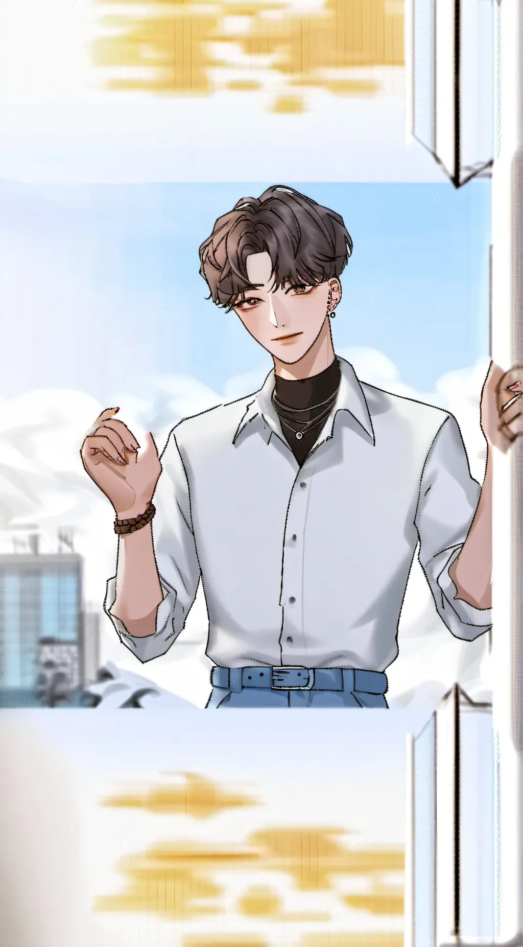 ai character: Liam background