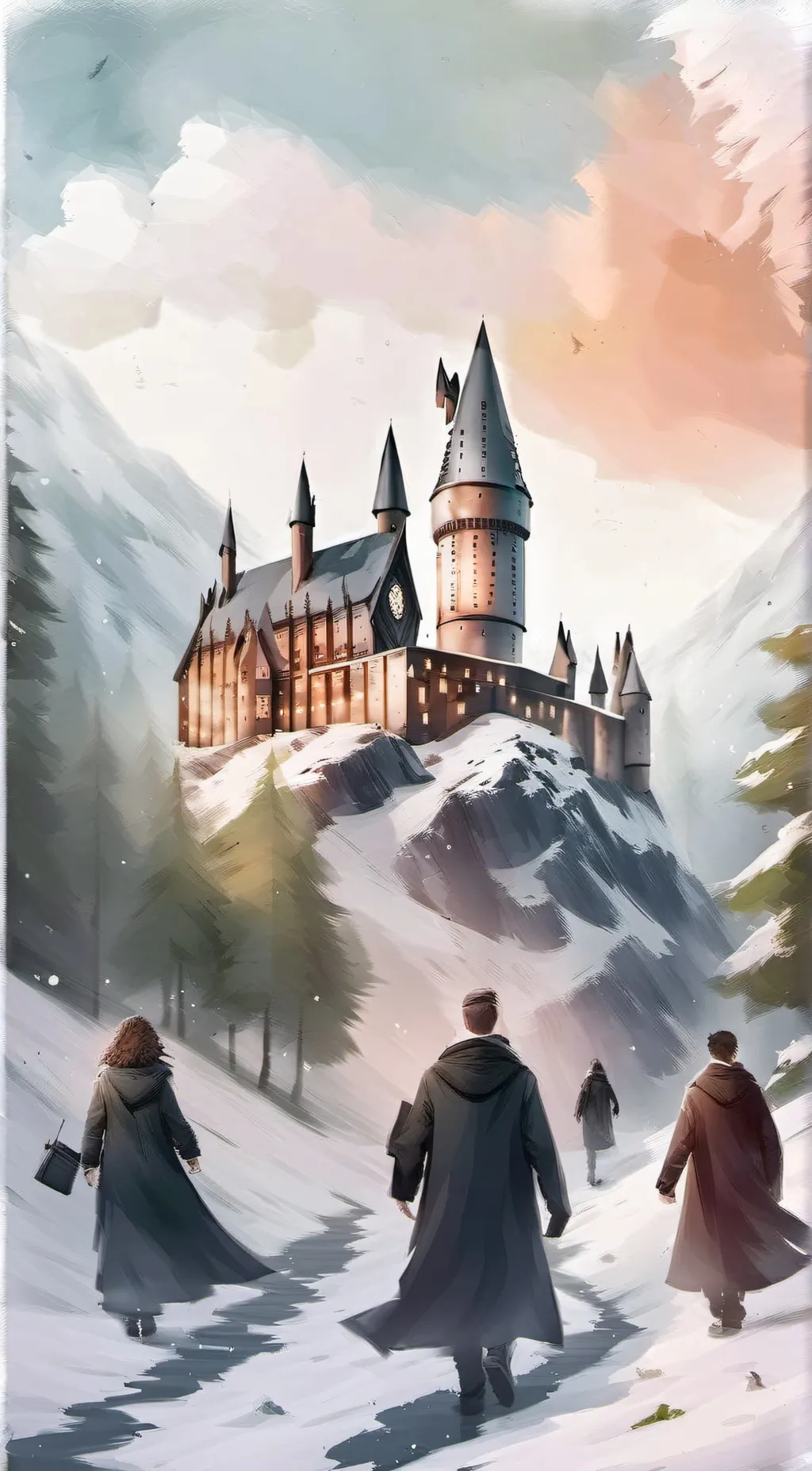 ai character: @#hogwarts background