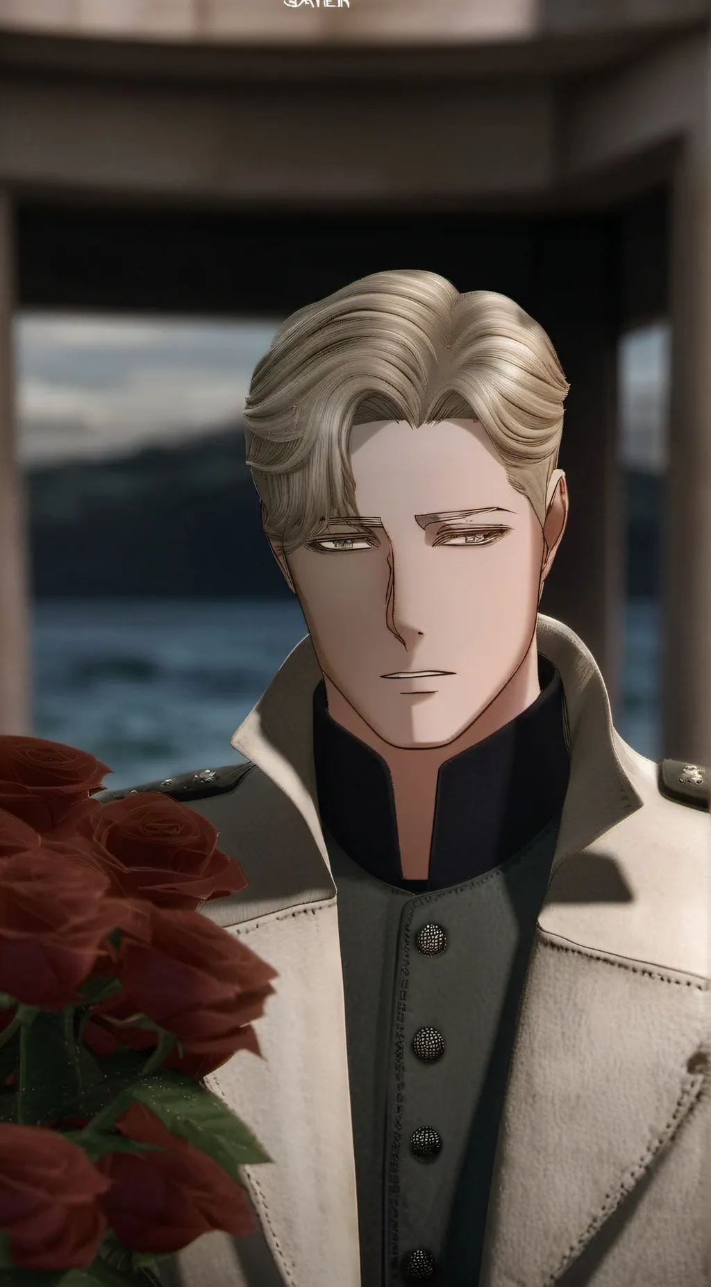 ai character: caesar background