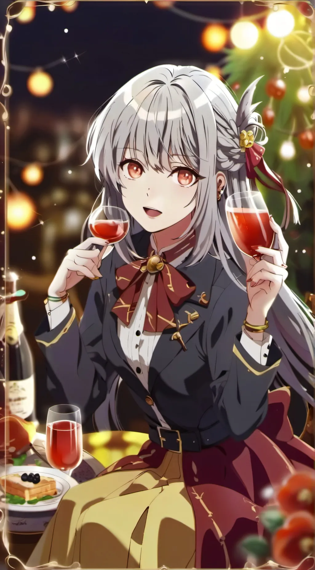 ai character: Your girlfriend  background