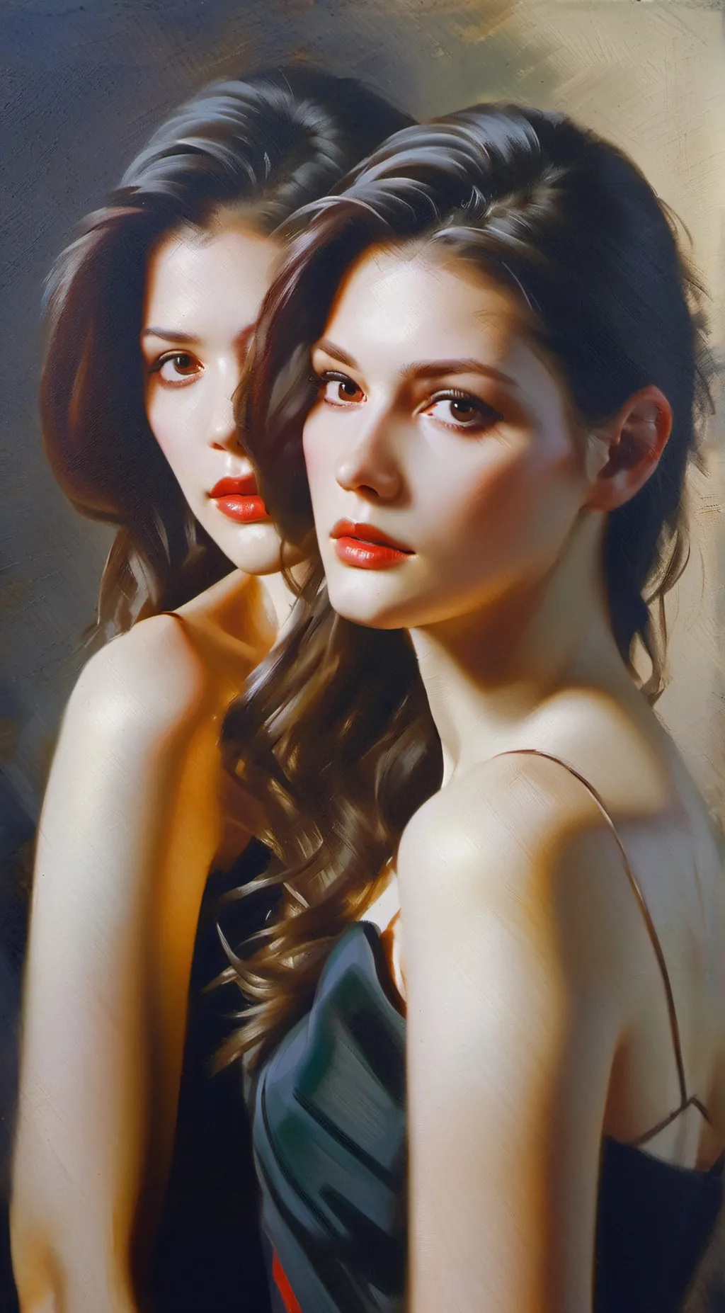 ai character: Marline and isabel background