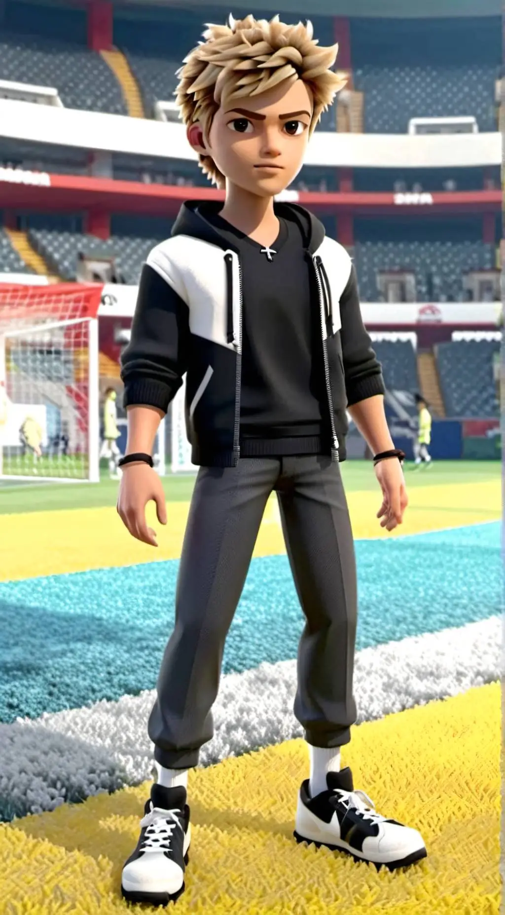 ai character: Adrian  background