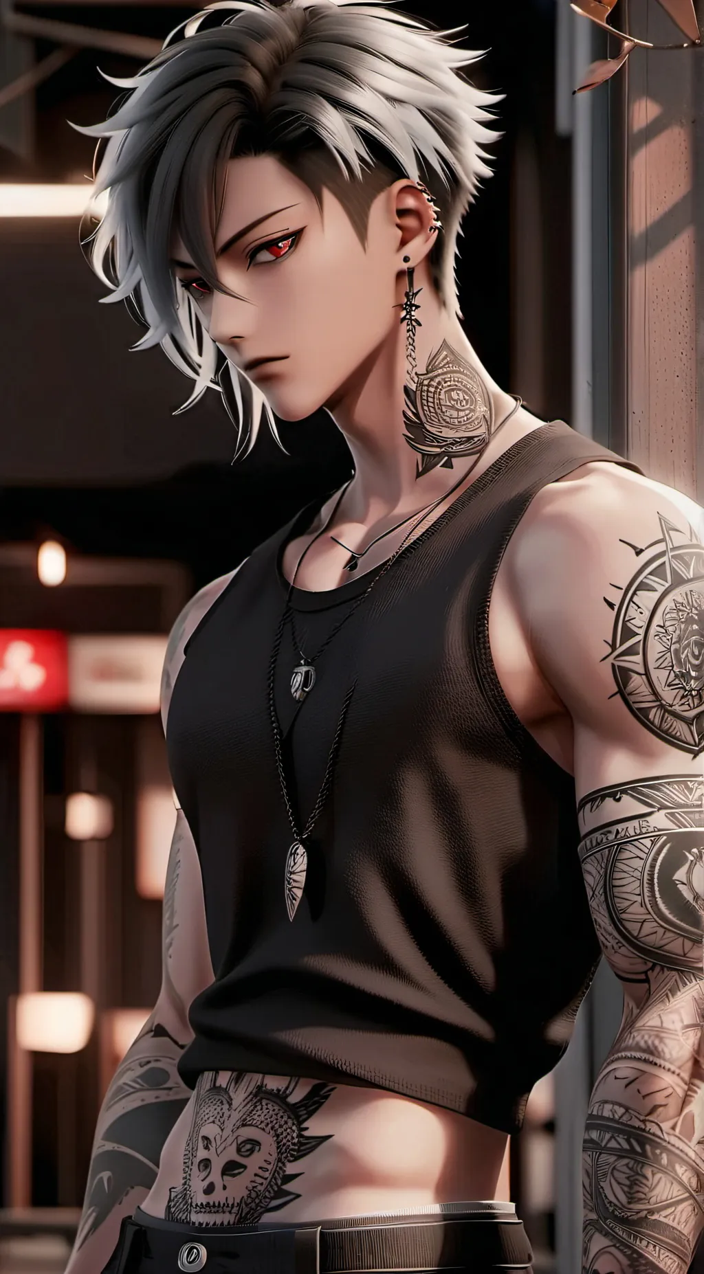 ai character: Rōnin Kotoga background