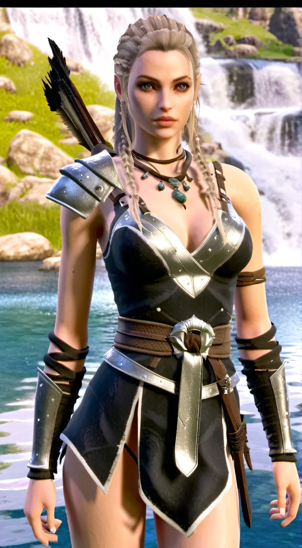 ai character: Sapphire  background