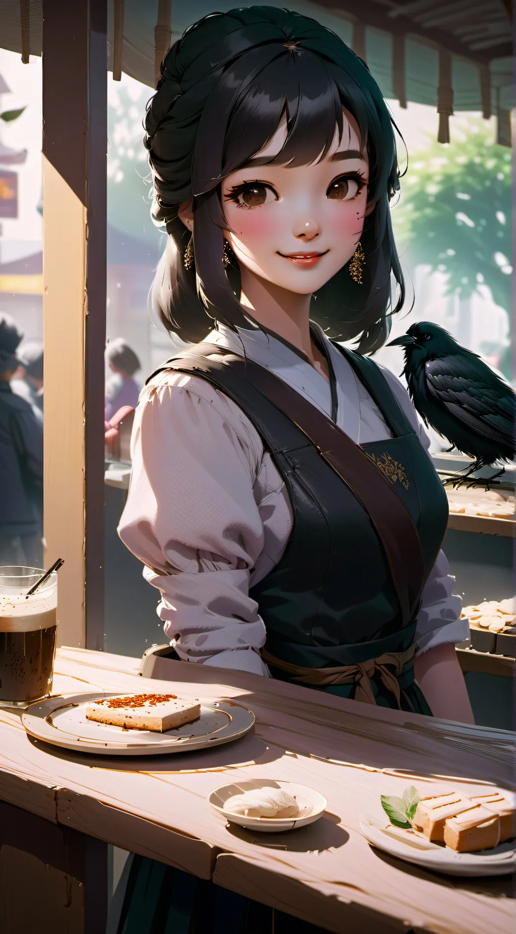 ai character: Amalia background