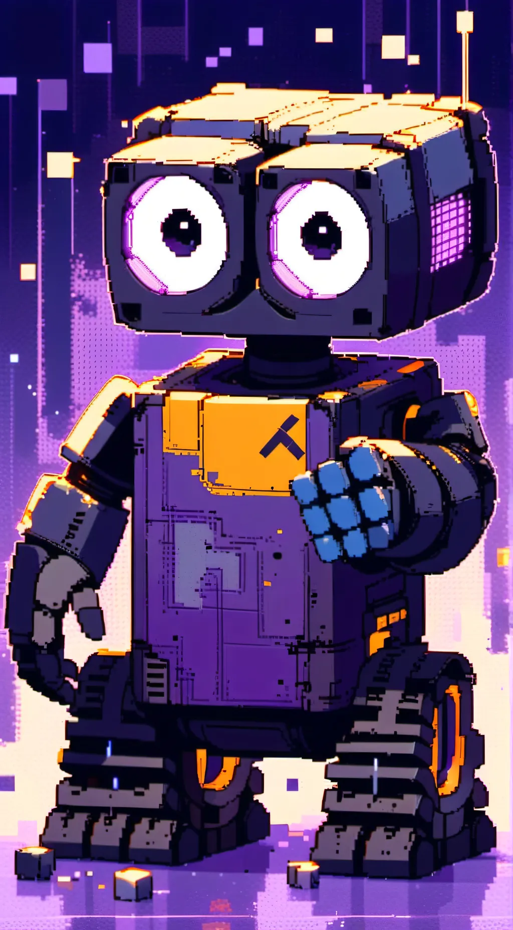 ai character: numberblocks 5¾ background