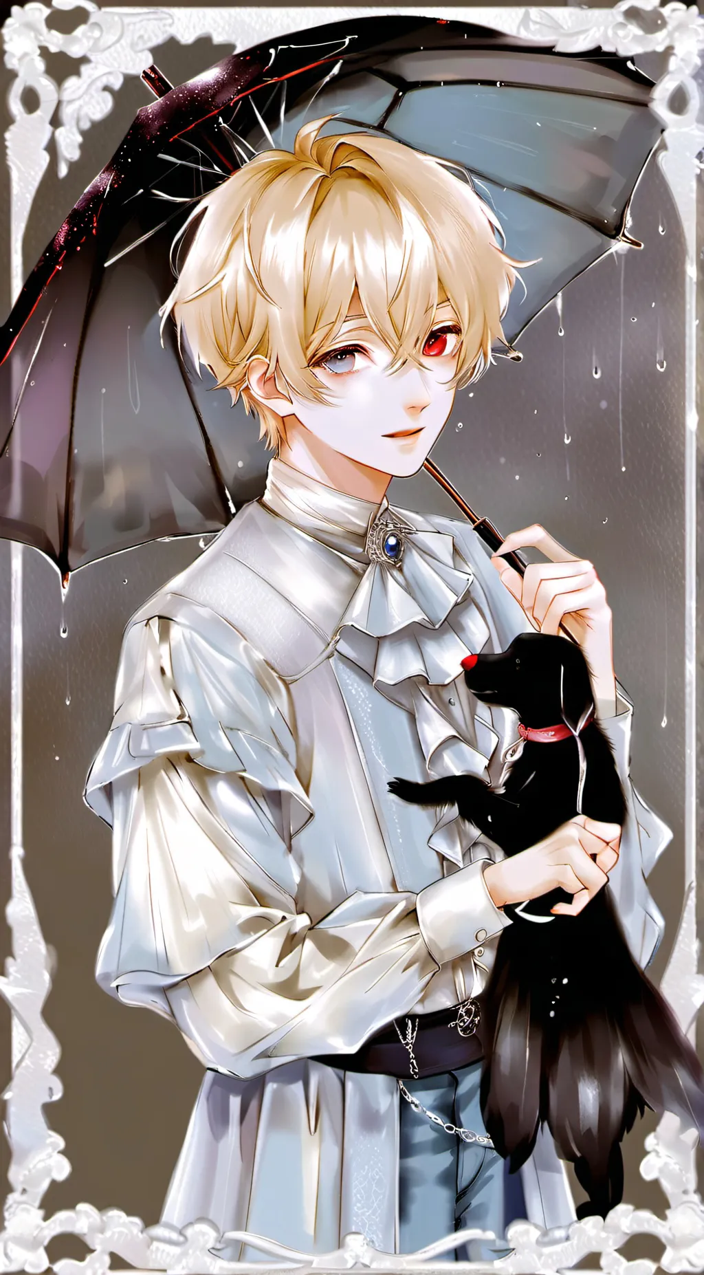 ai character: °✓øsçâr✓° background