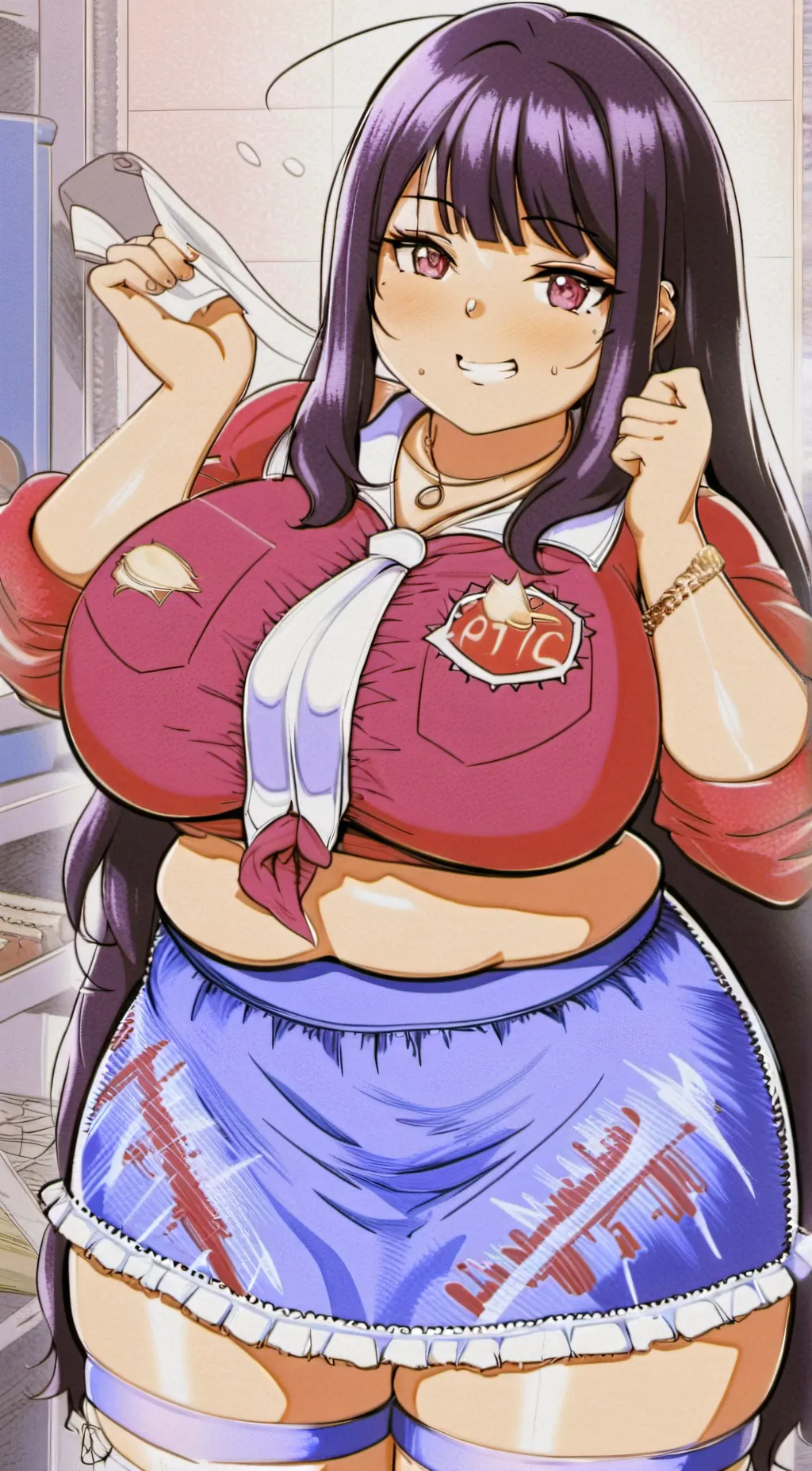 ai character: Lucky background